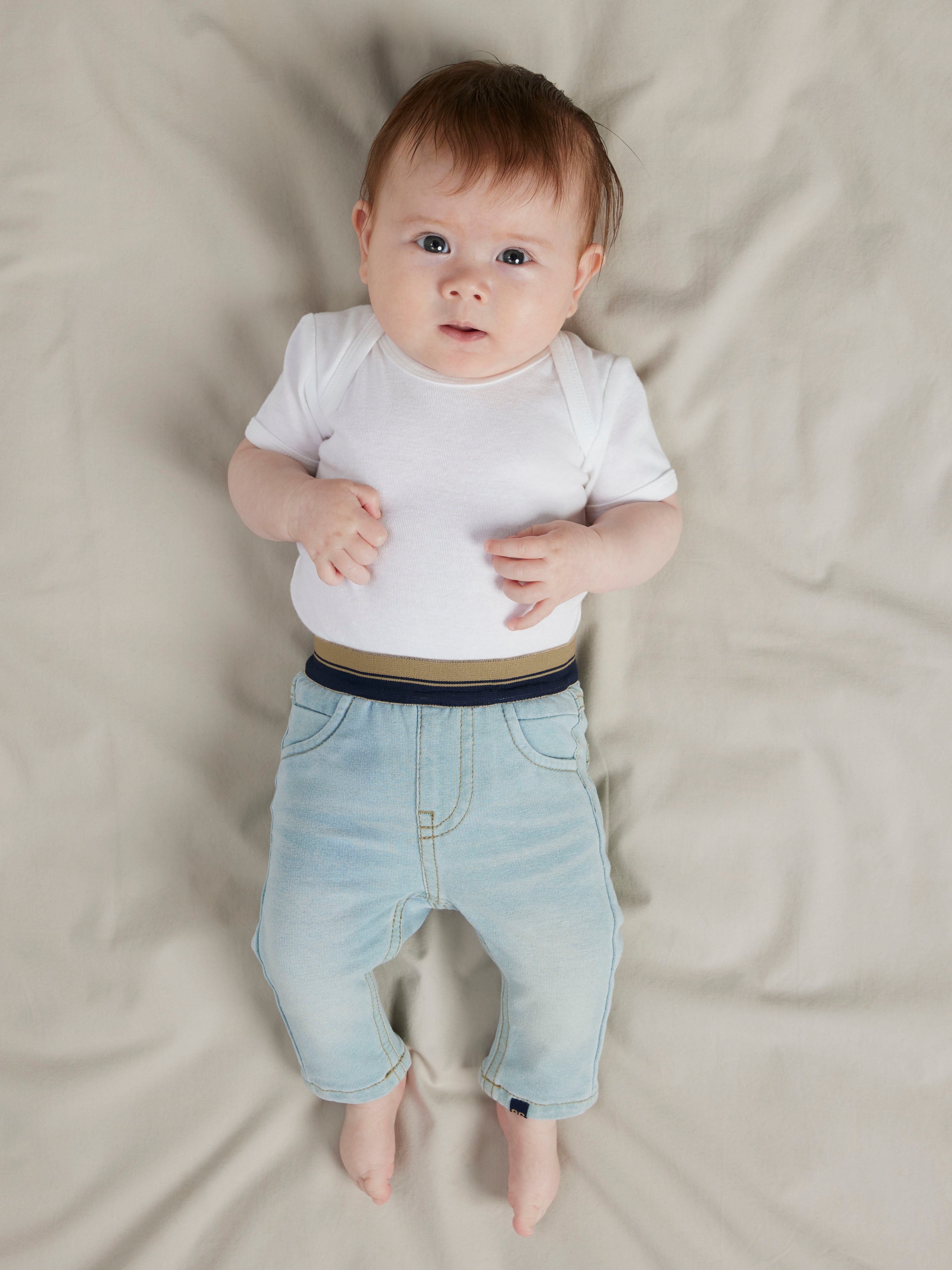 Pantalón Cintura Blue Denim Bebé