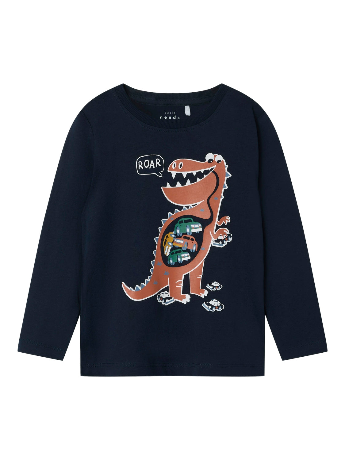 Camiseta Dino Coches Marino