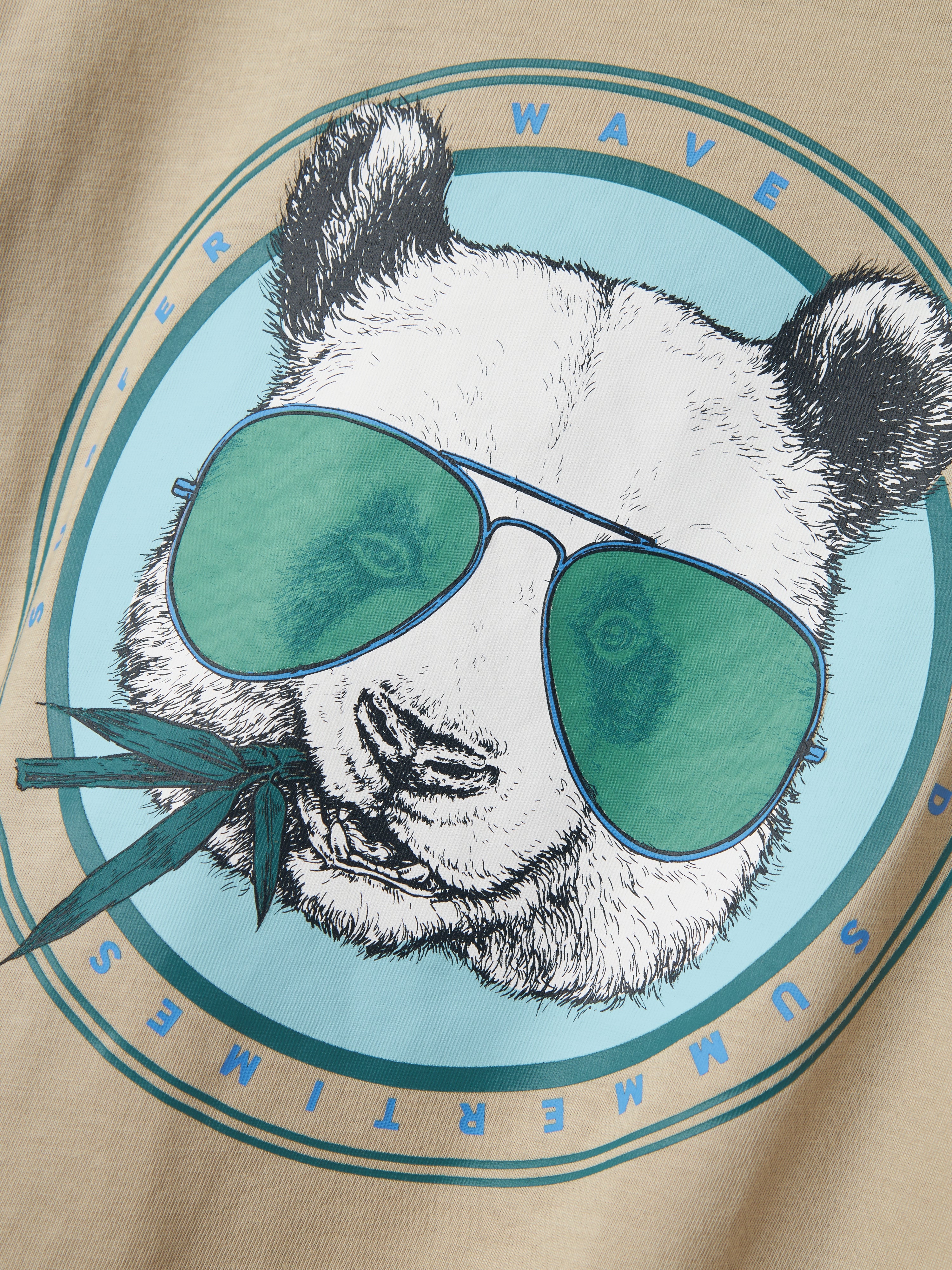 Camiseta Panda Beige Kid