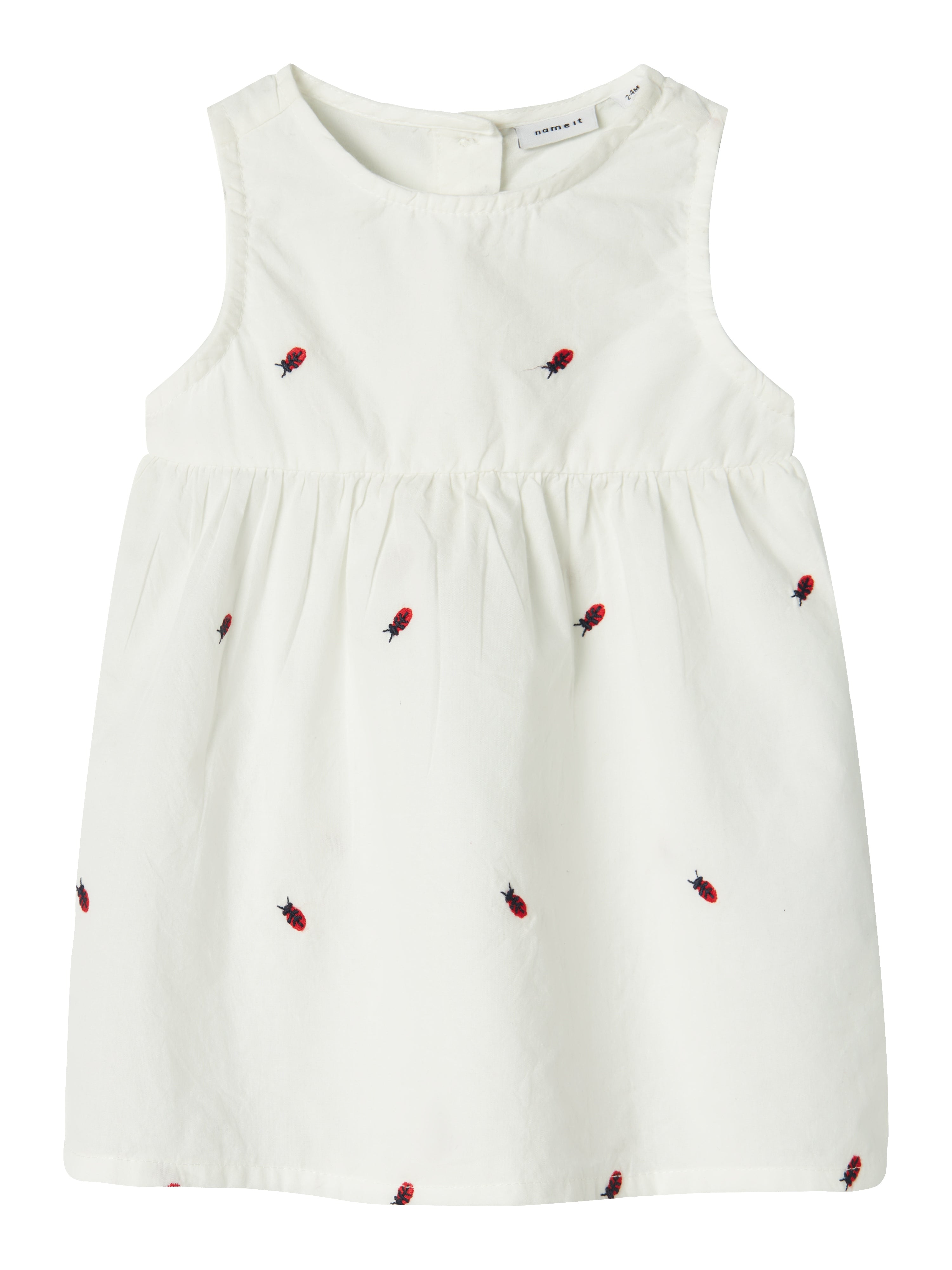 Vestido Cherry Crudo Bebé