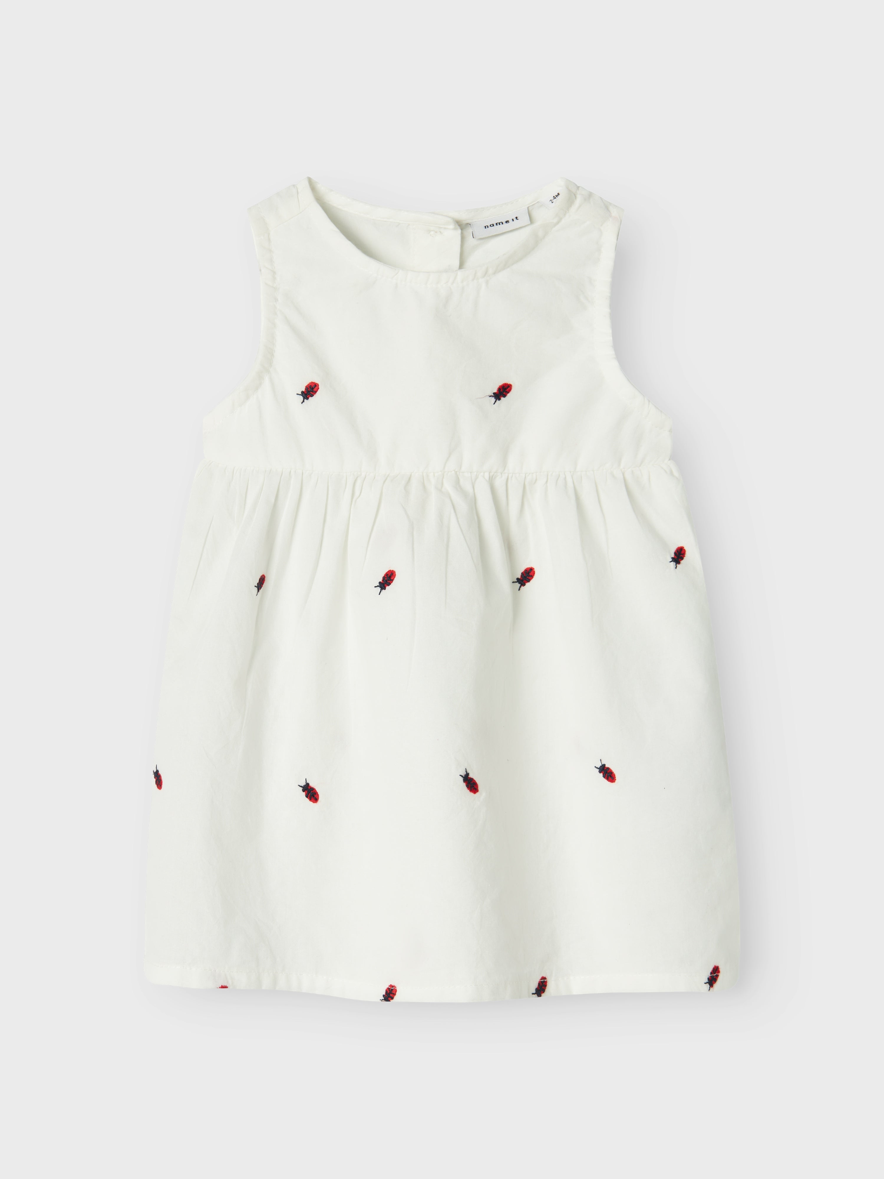 Vestido Cherry Crudo Bebé