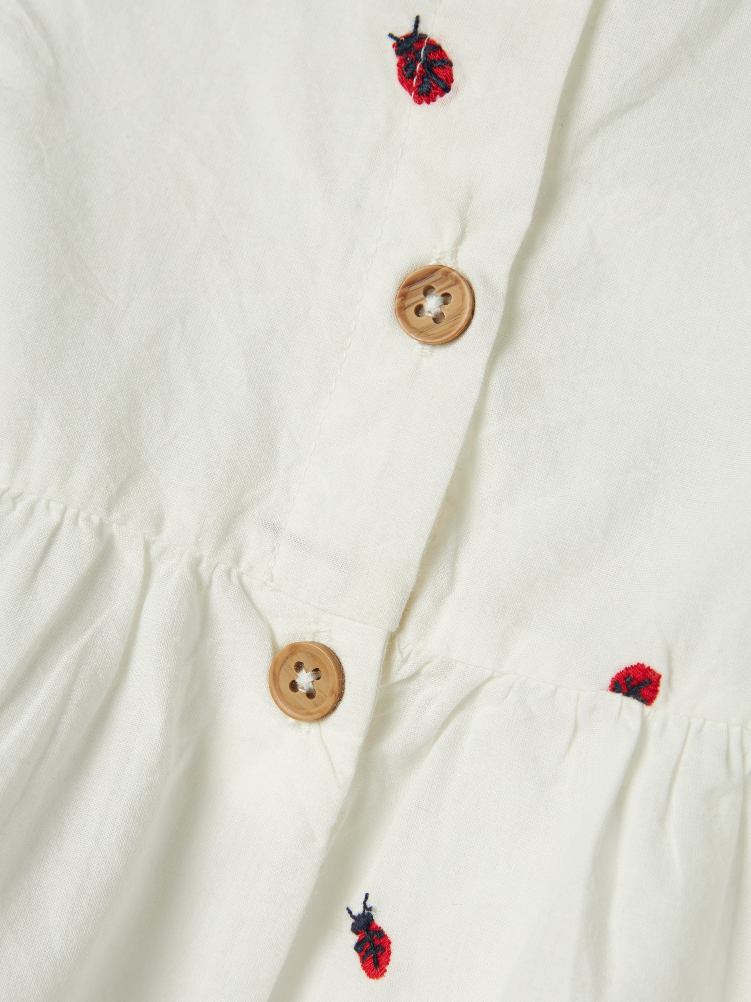 Vestido Cherry Crudo Bebé