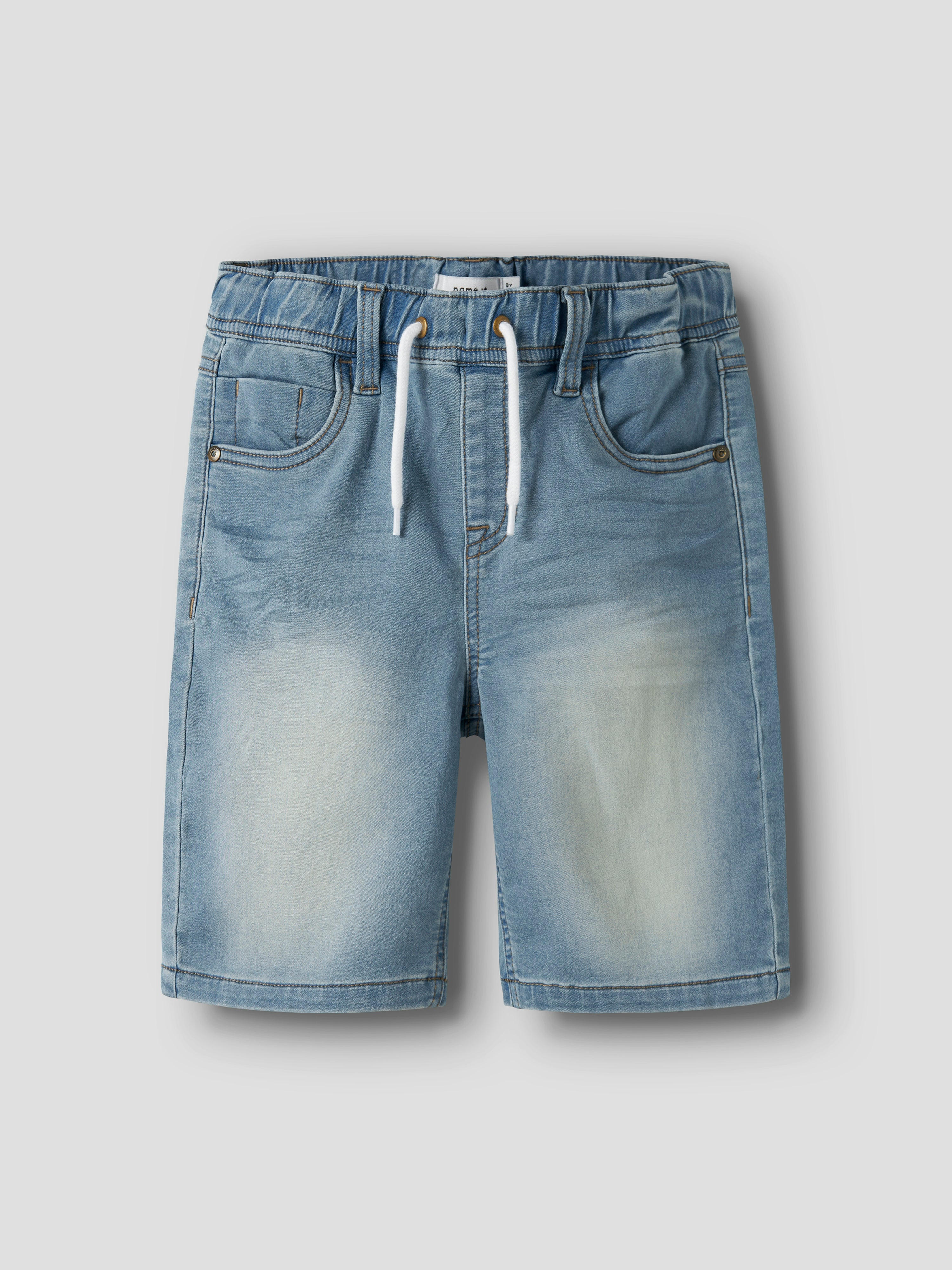 Short Light Blue Denim Mini
