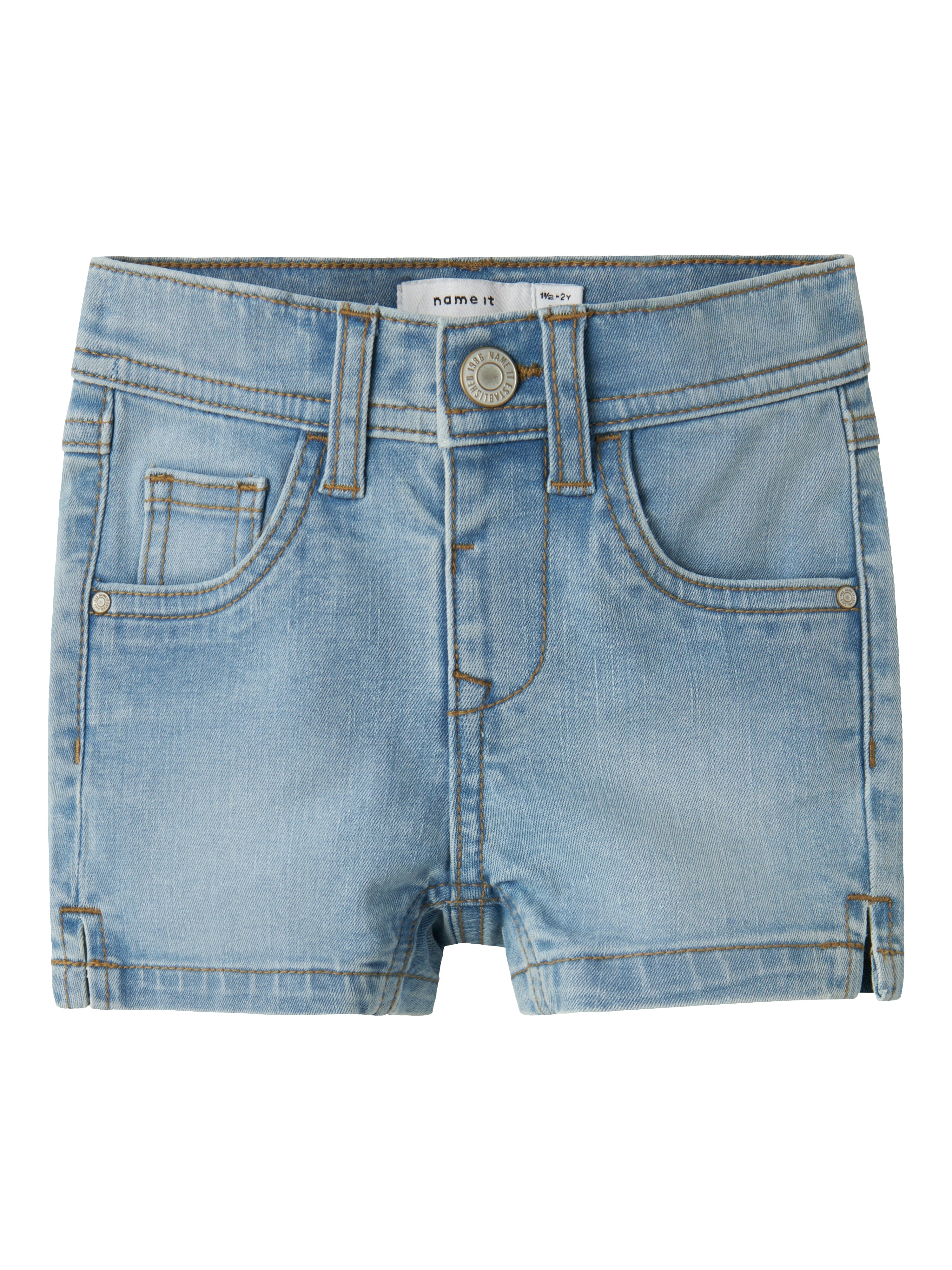 Short Light Blue Denim Girl