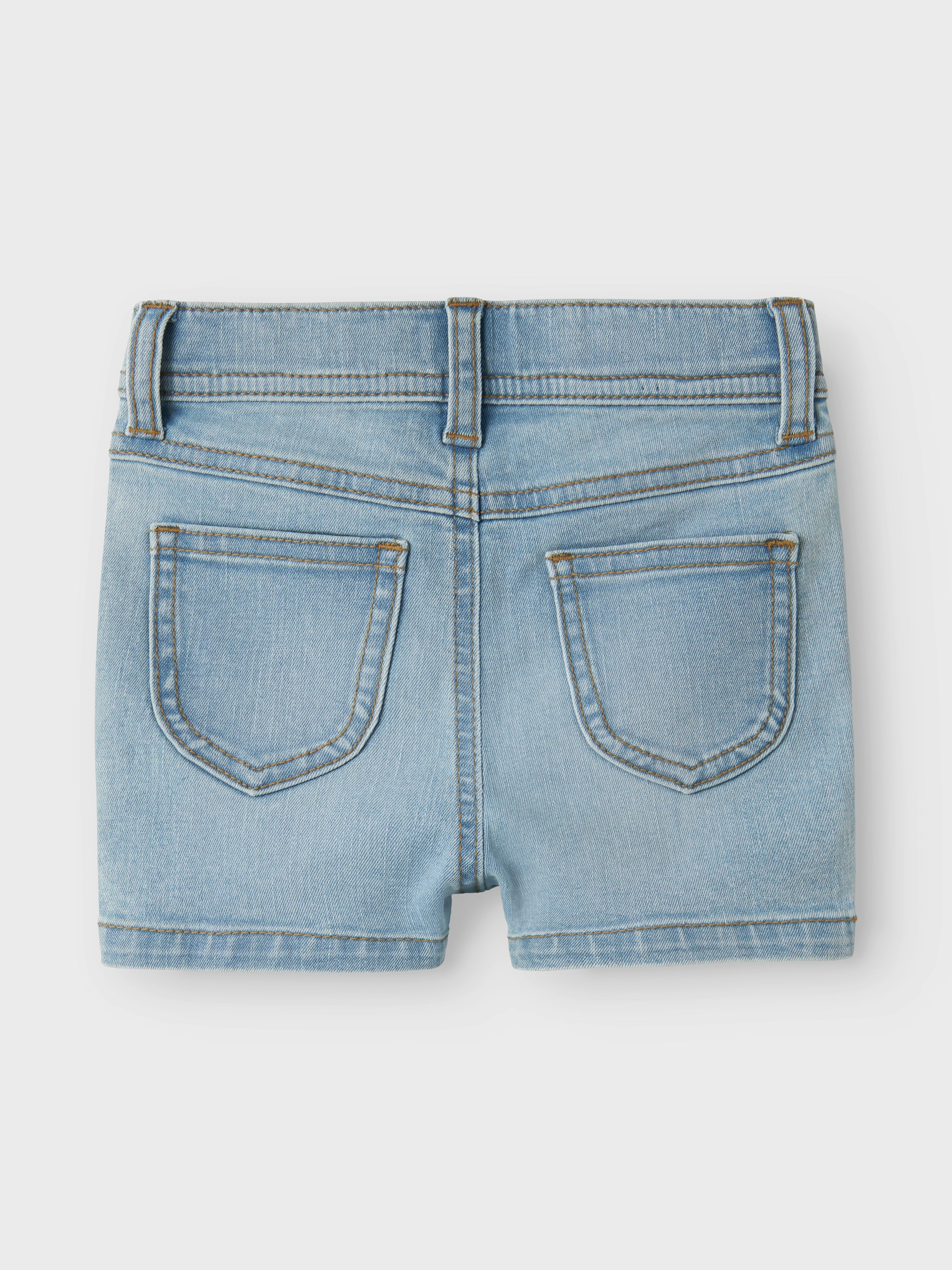 Short Light Blue Denim Girl