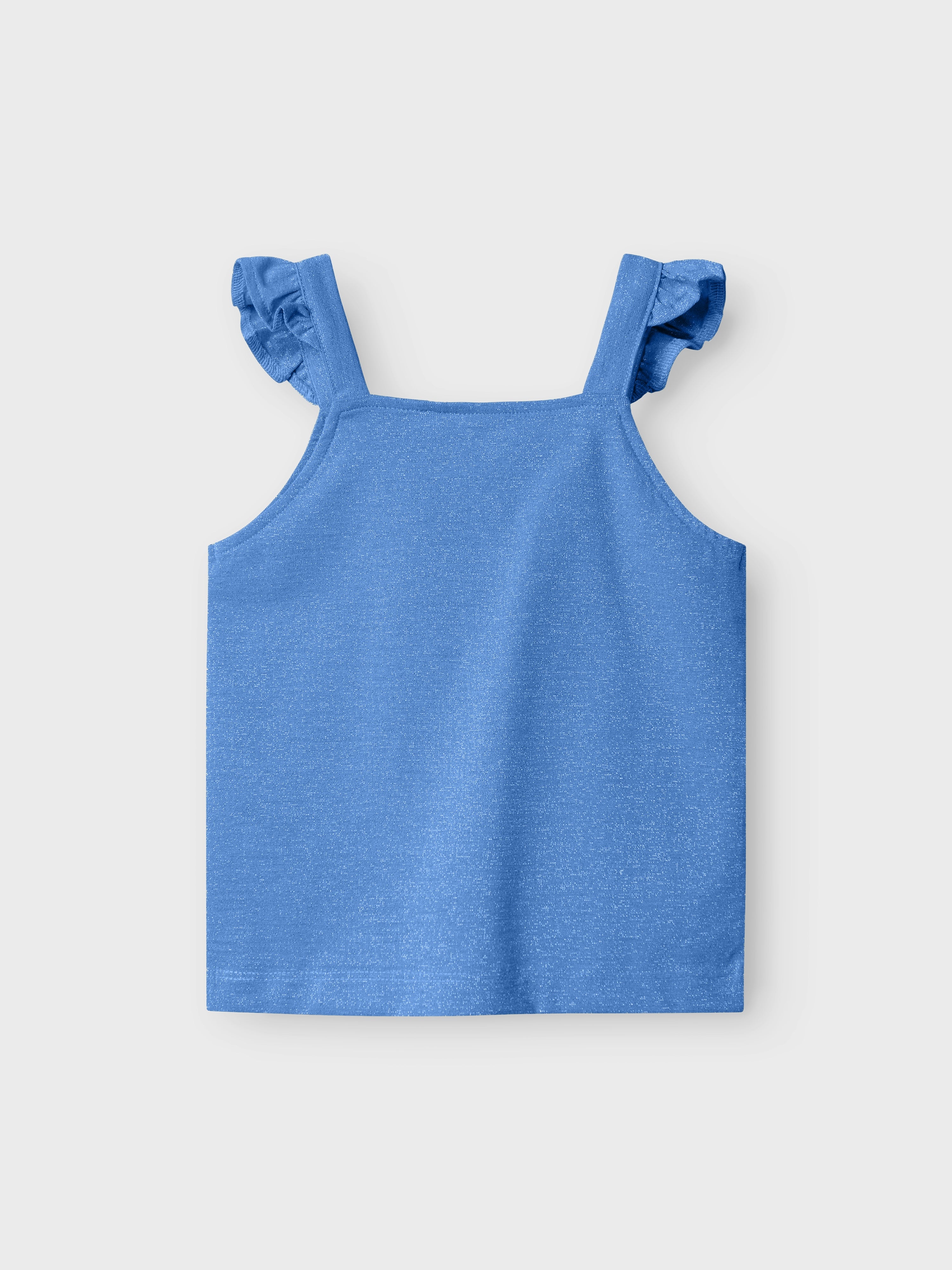 Top Metalizado Azul Mini