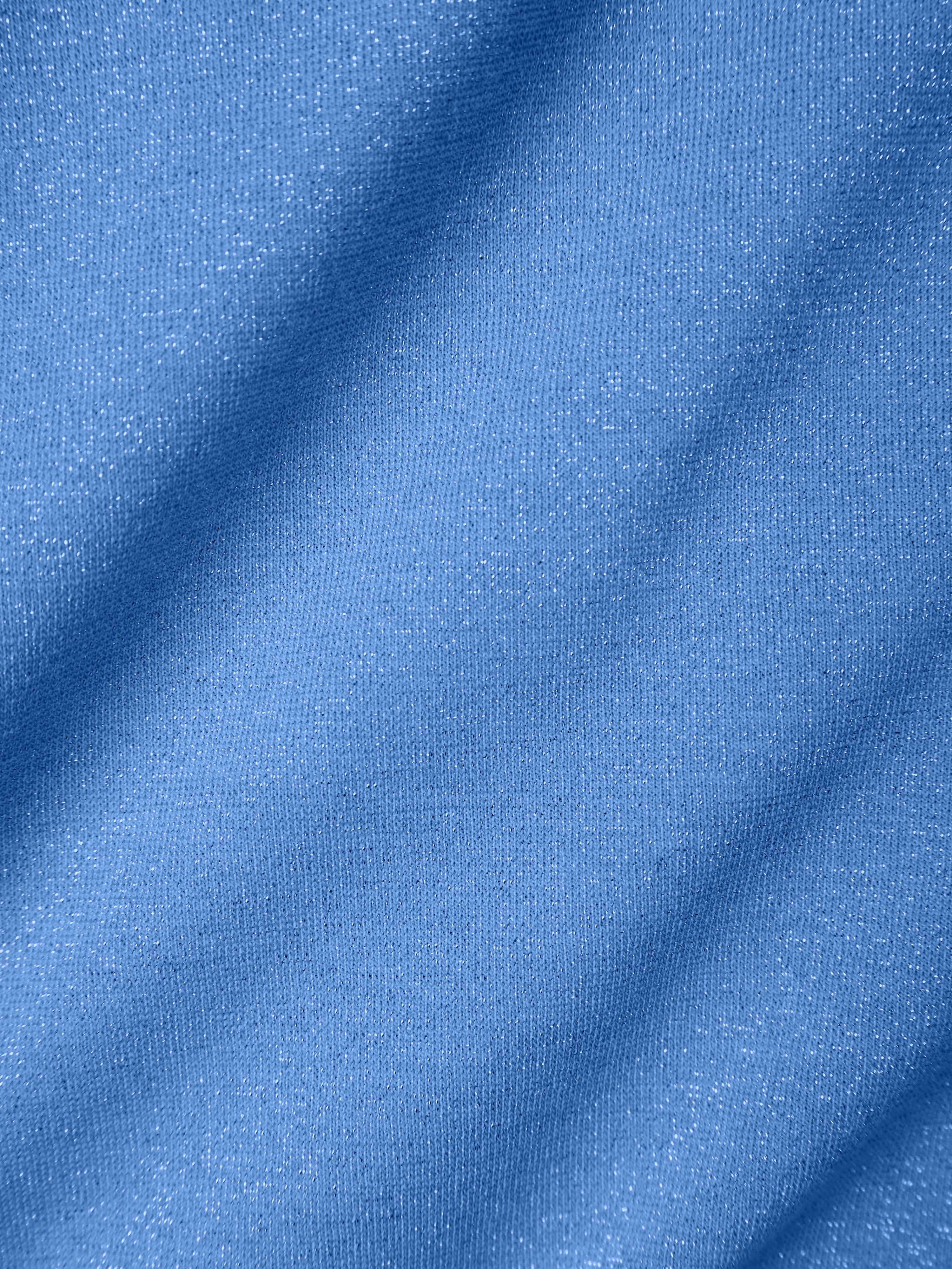 Top Metalizado Azul Mini