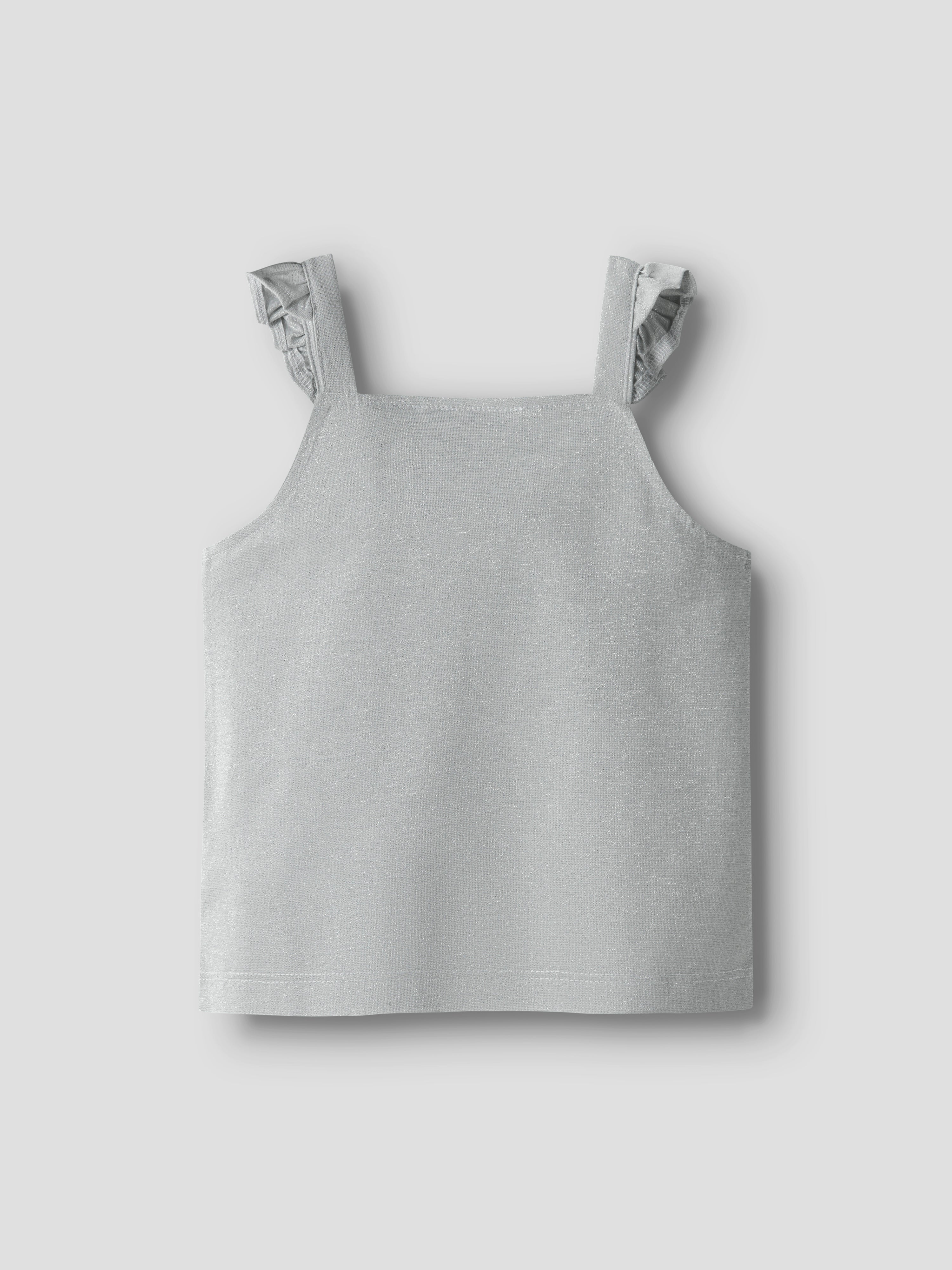 Top Metalizado Gris Mini