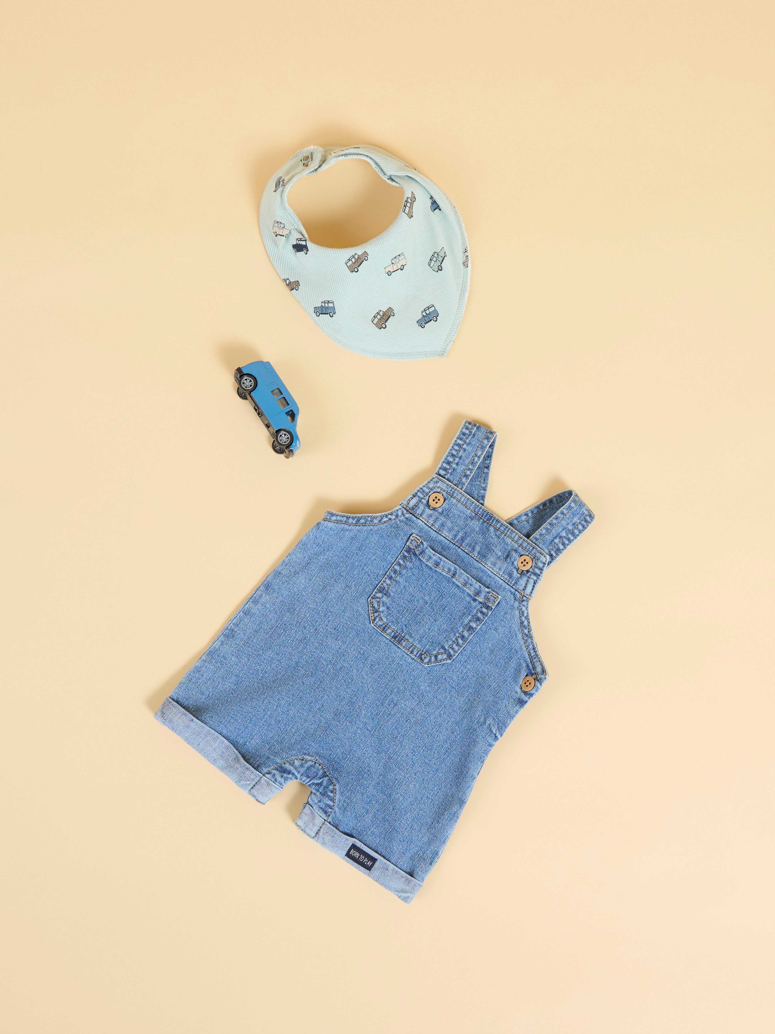 Peto Denim Blandito Bebé