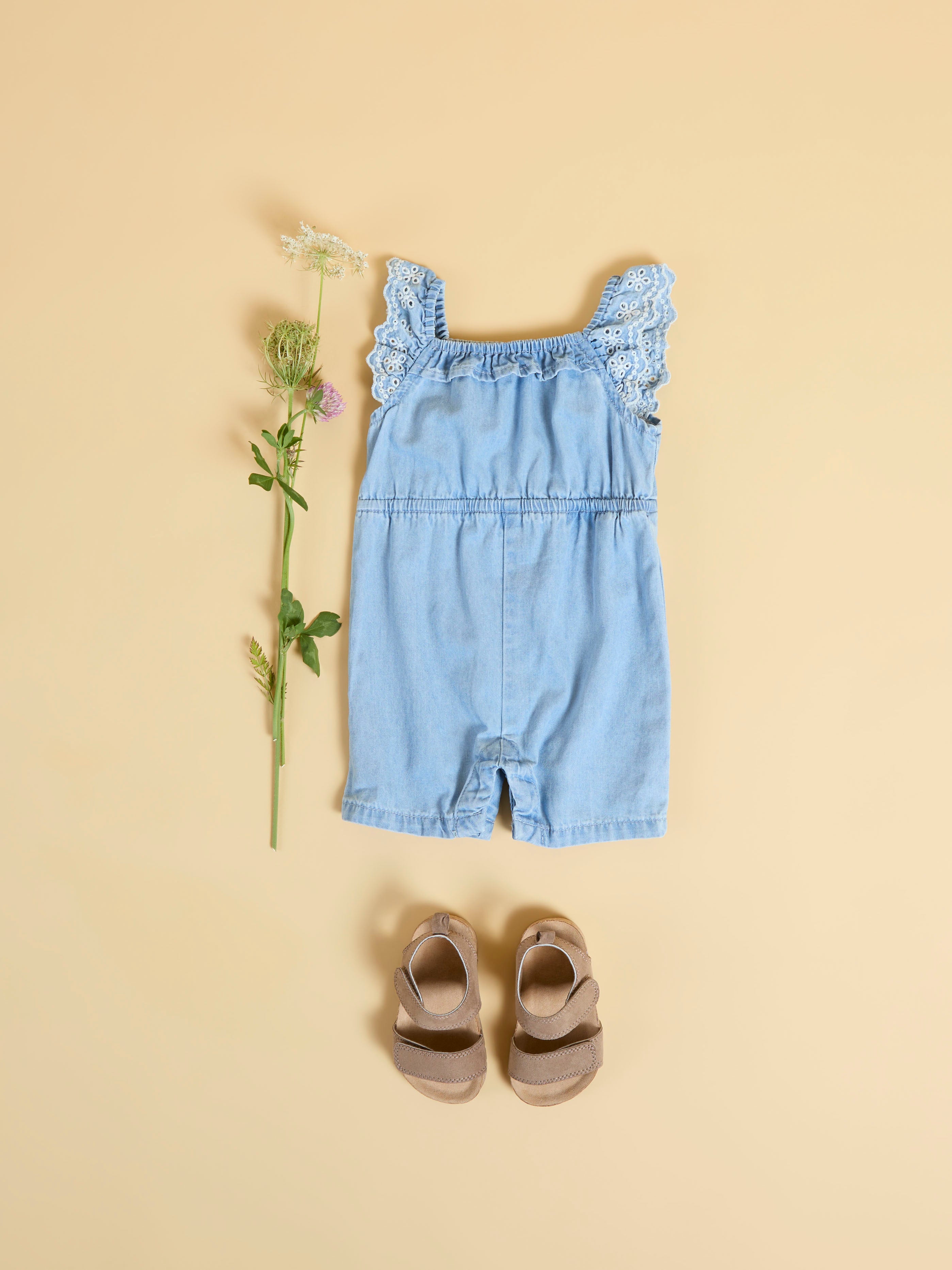 Peto Denim Blandito Bebé
