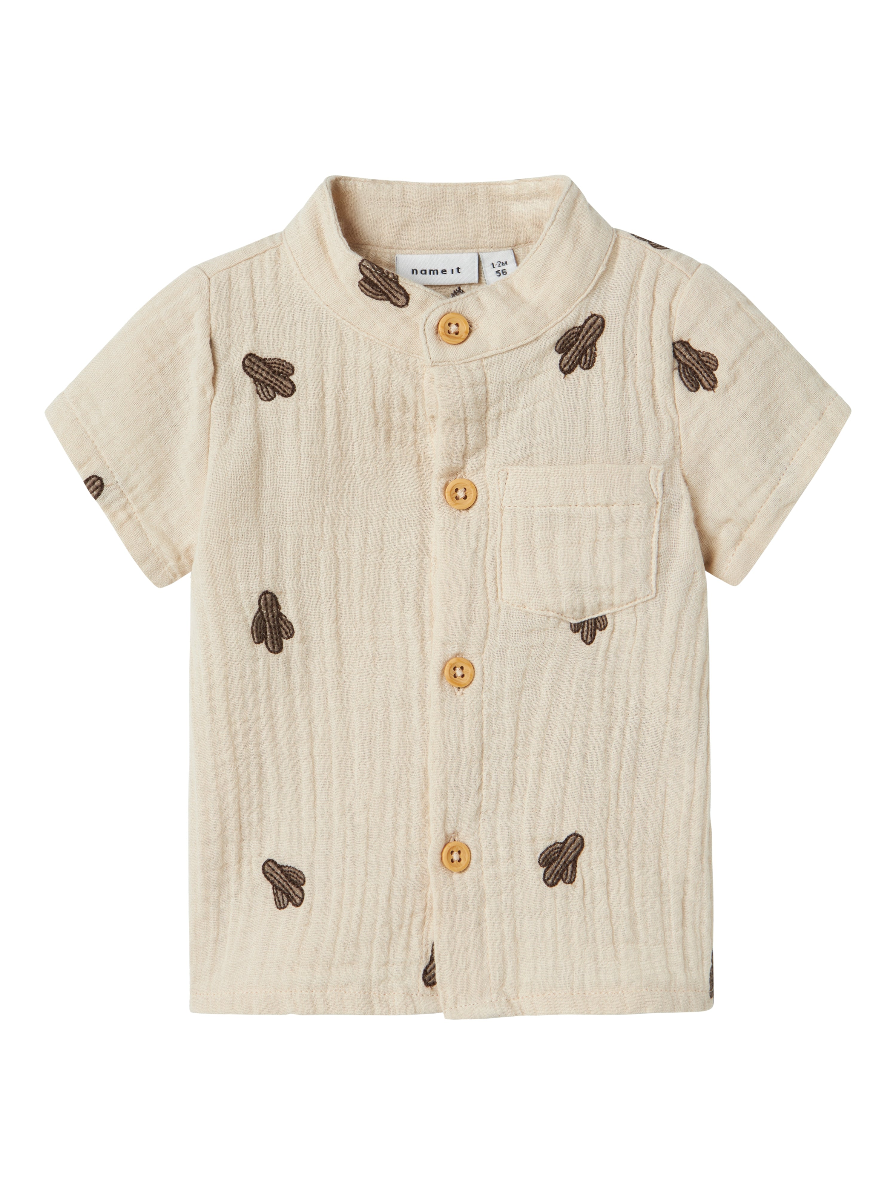 Camisa Cactus Beige Bebé