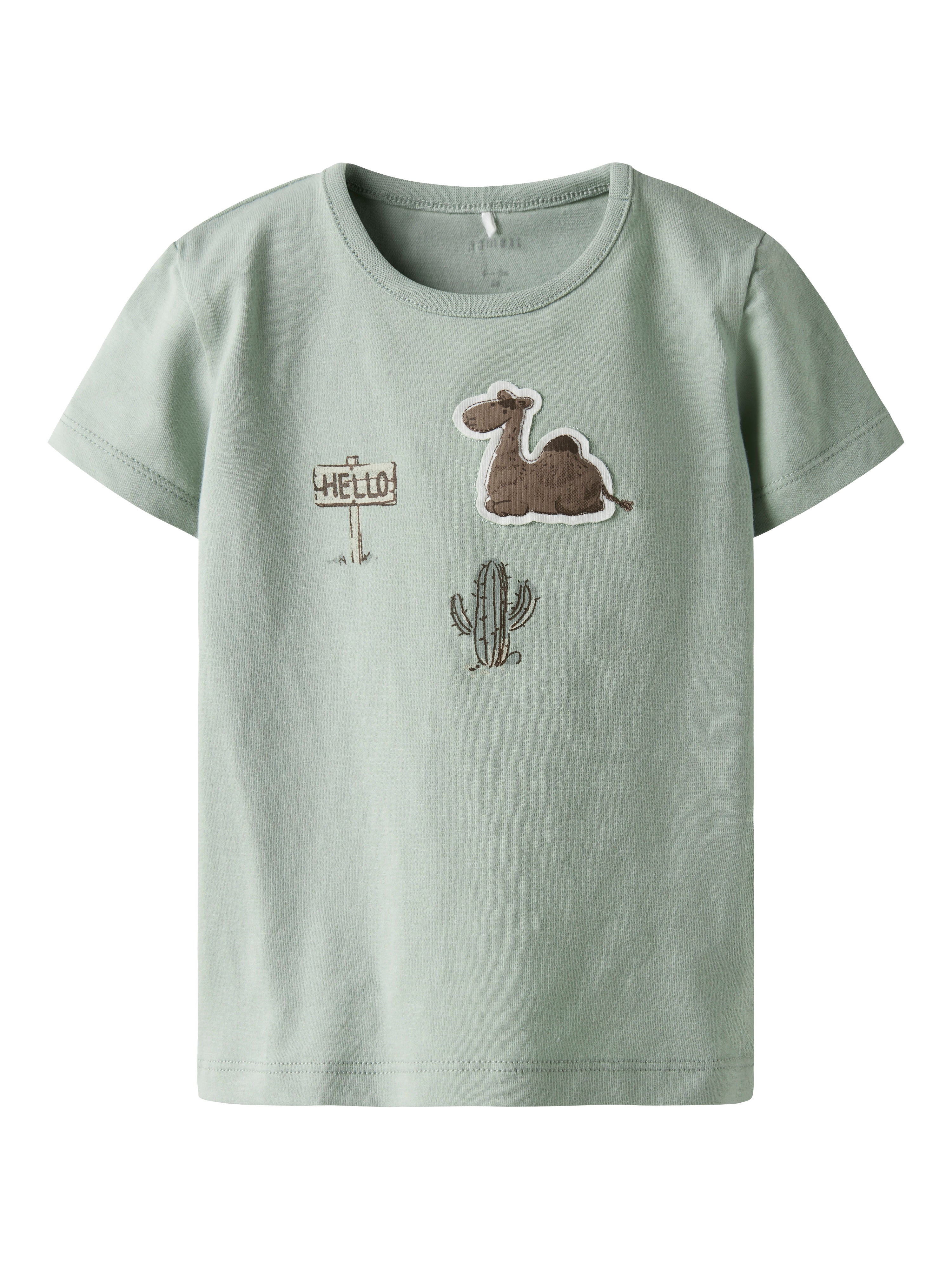 Camiseta Desierto Verde Bebé