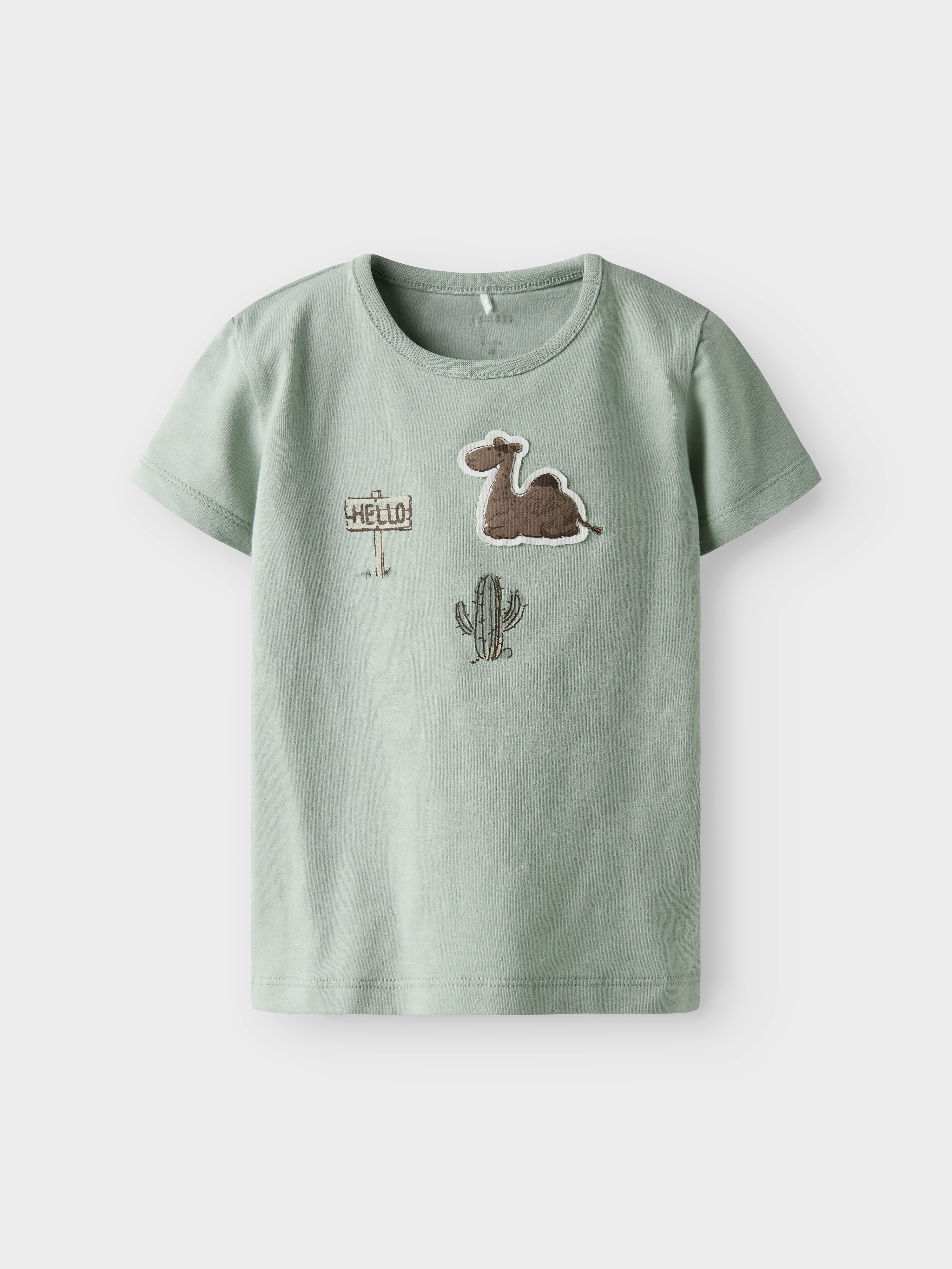 Camiseta Desierto Verde Bebé