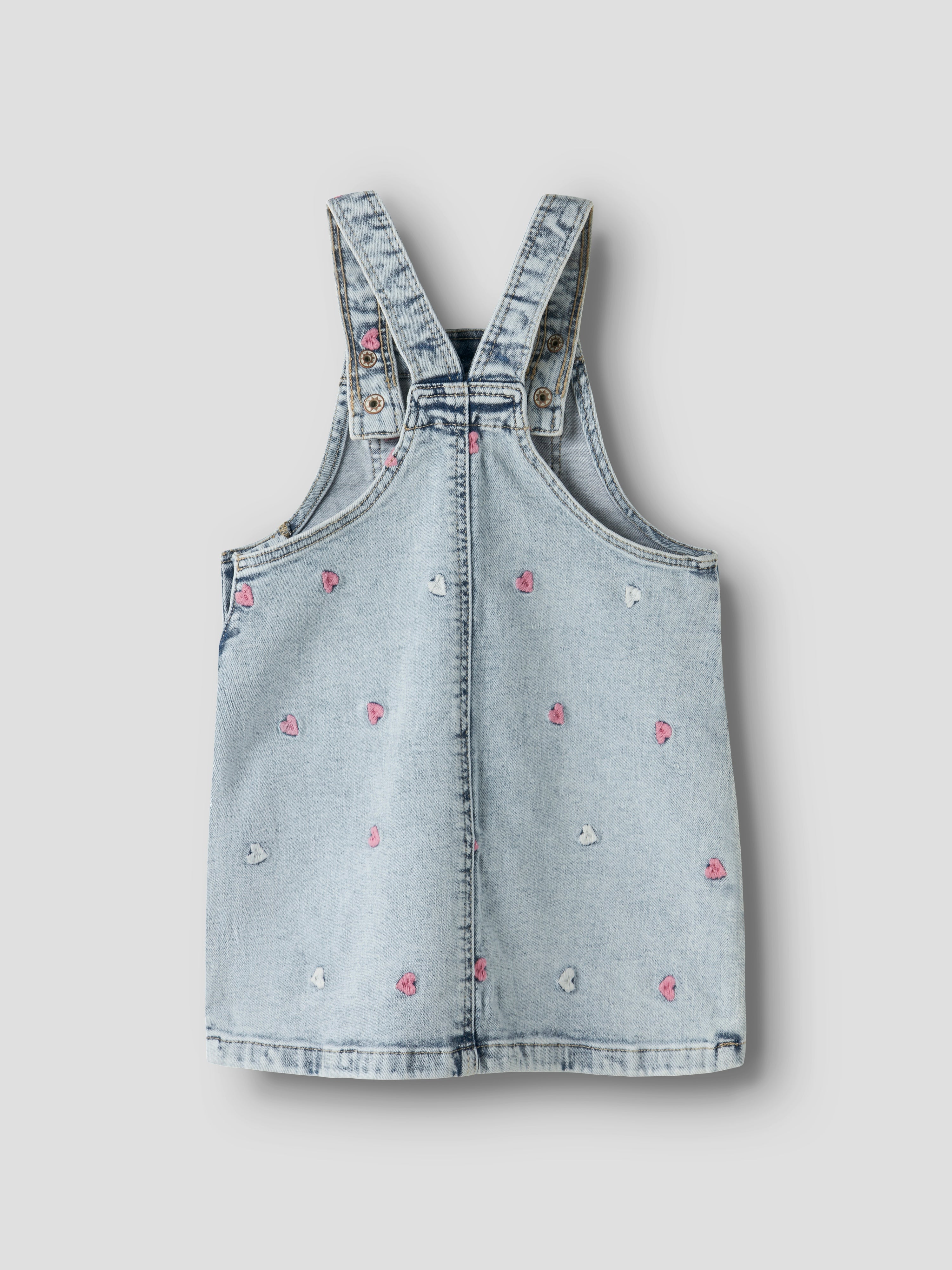 Vestido Denim Corazones Mini