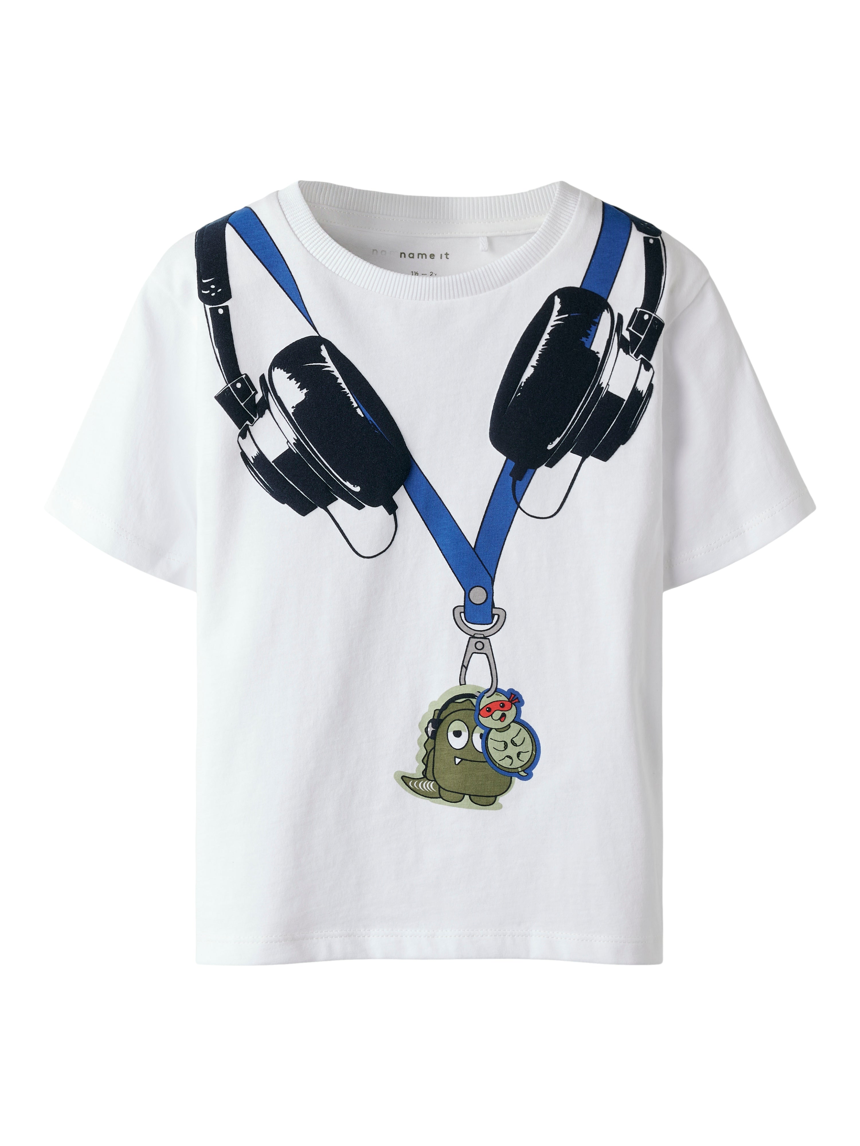 Camiseta Blanca Cascos Mini