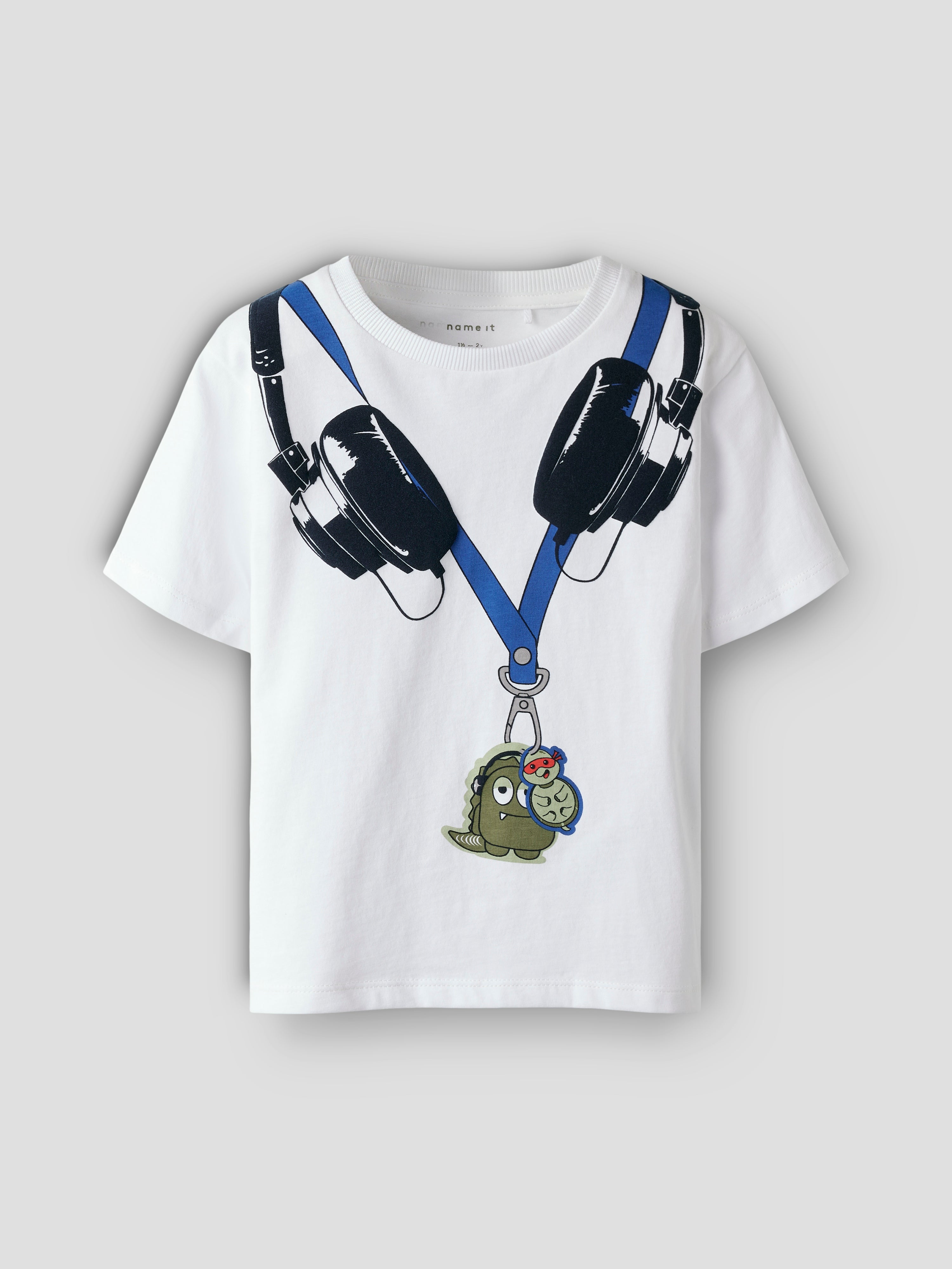 Camiseta Blanca Cascos Mini