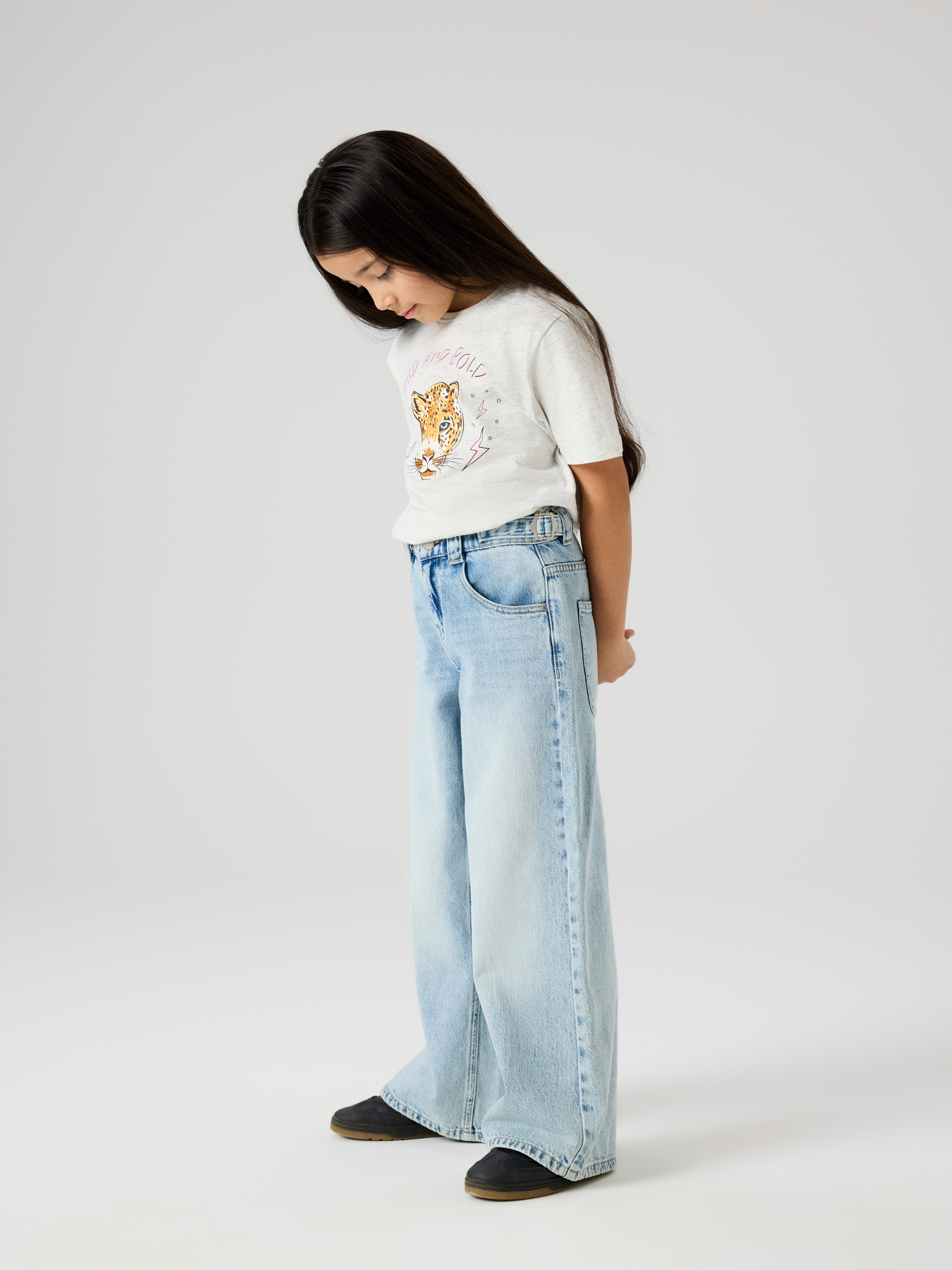 Camiseta Leopardo Gris Kid