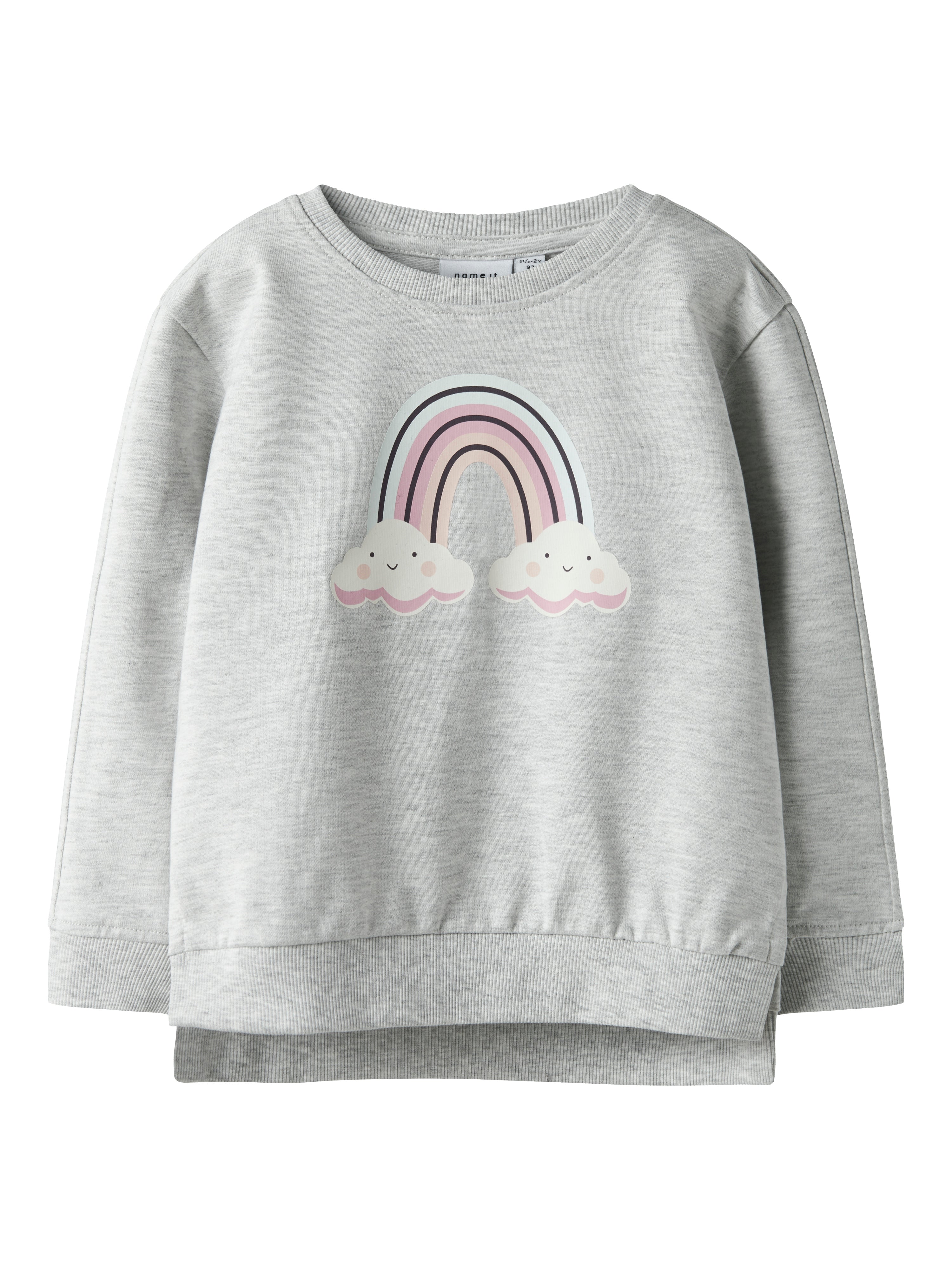 Sudadera Rainbow Gris Mini