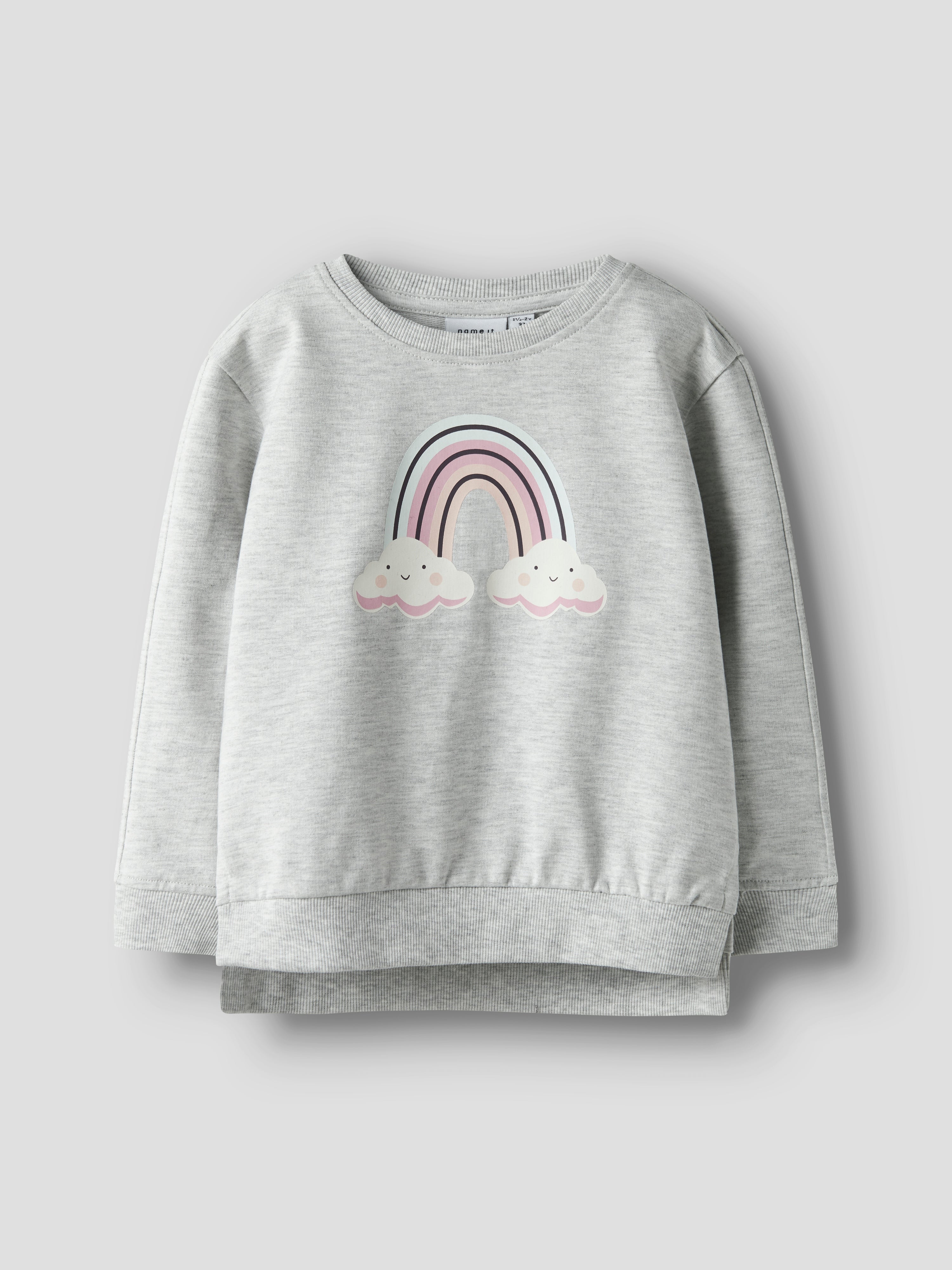 Sudadera Rainbow Gris Mini