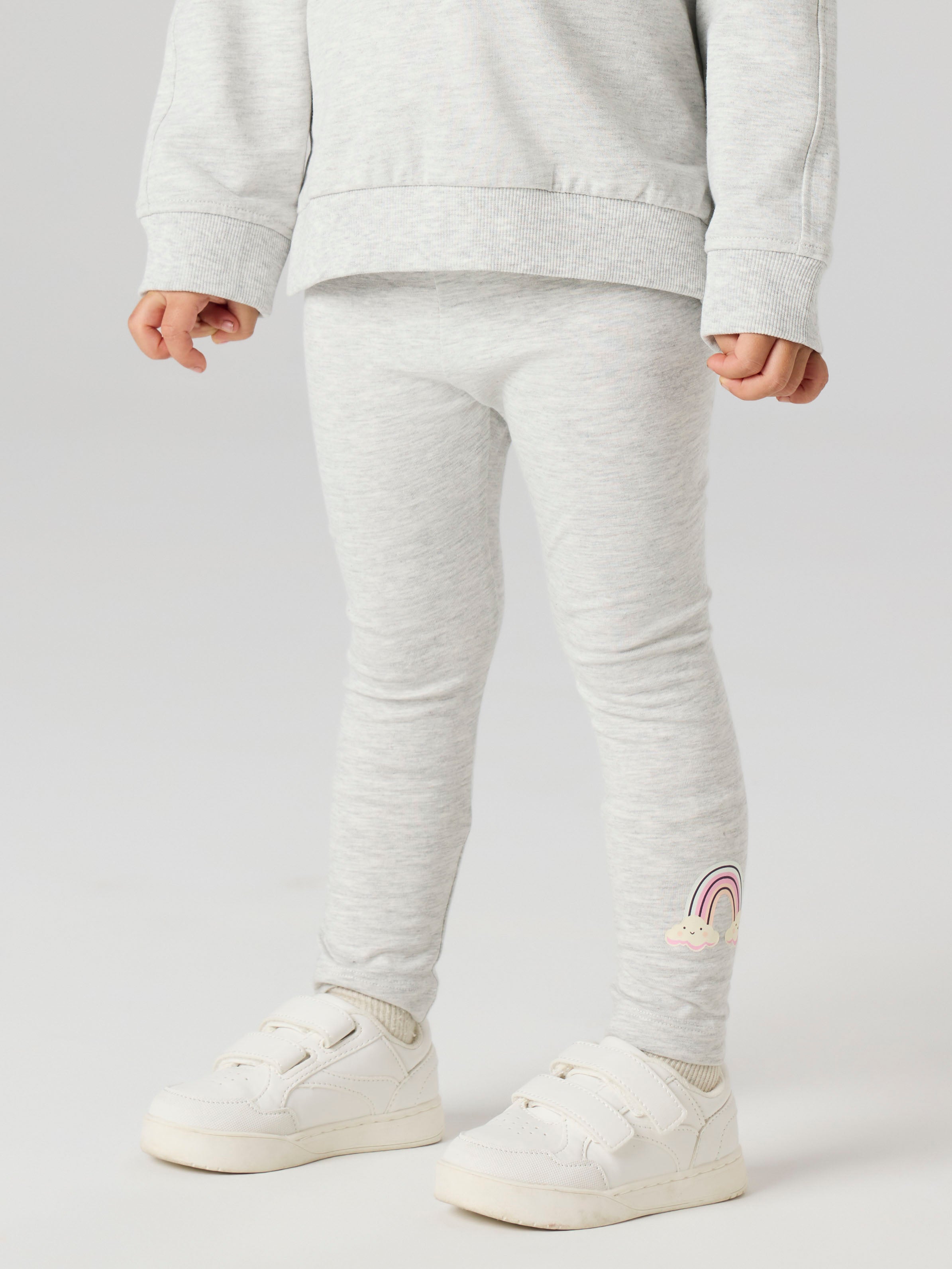 Legging Rainbow Gris Mini