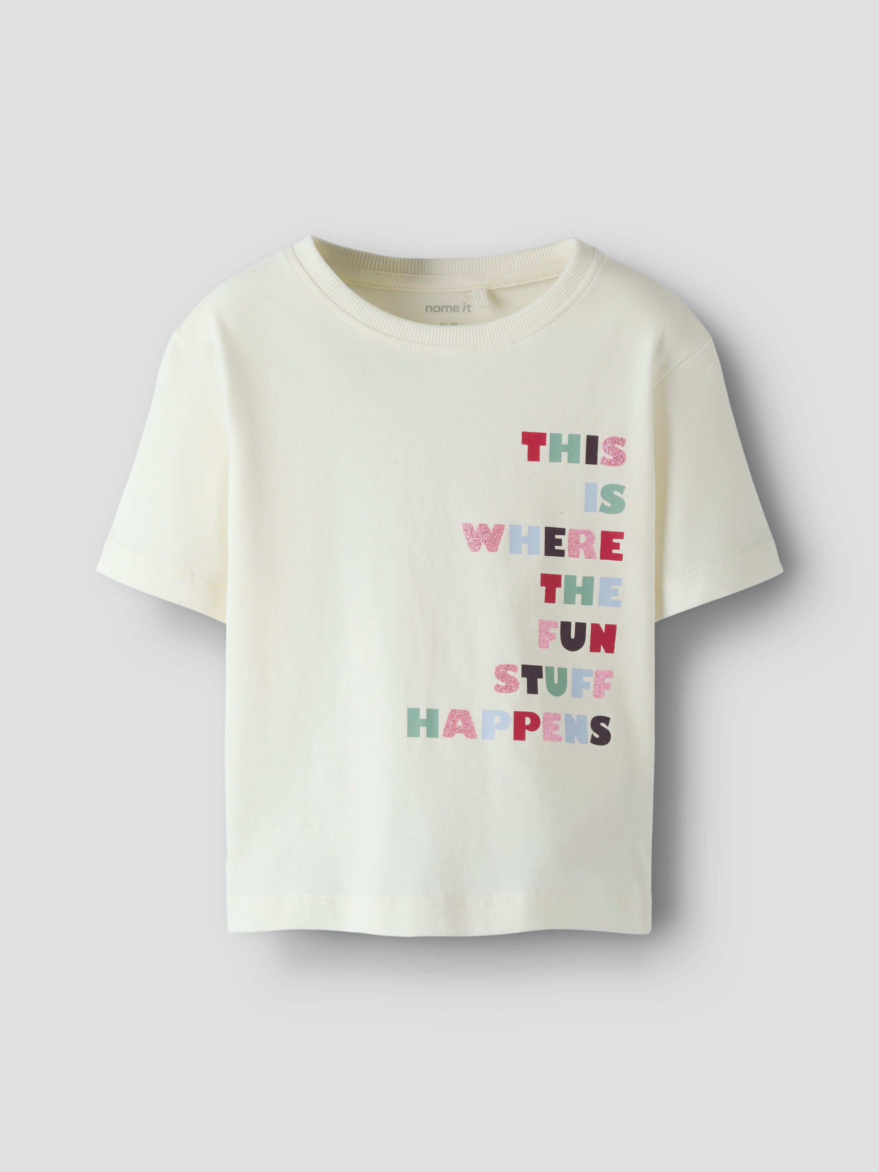Camiseta Stuff Crudo Mini