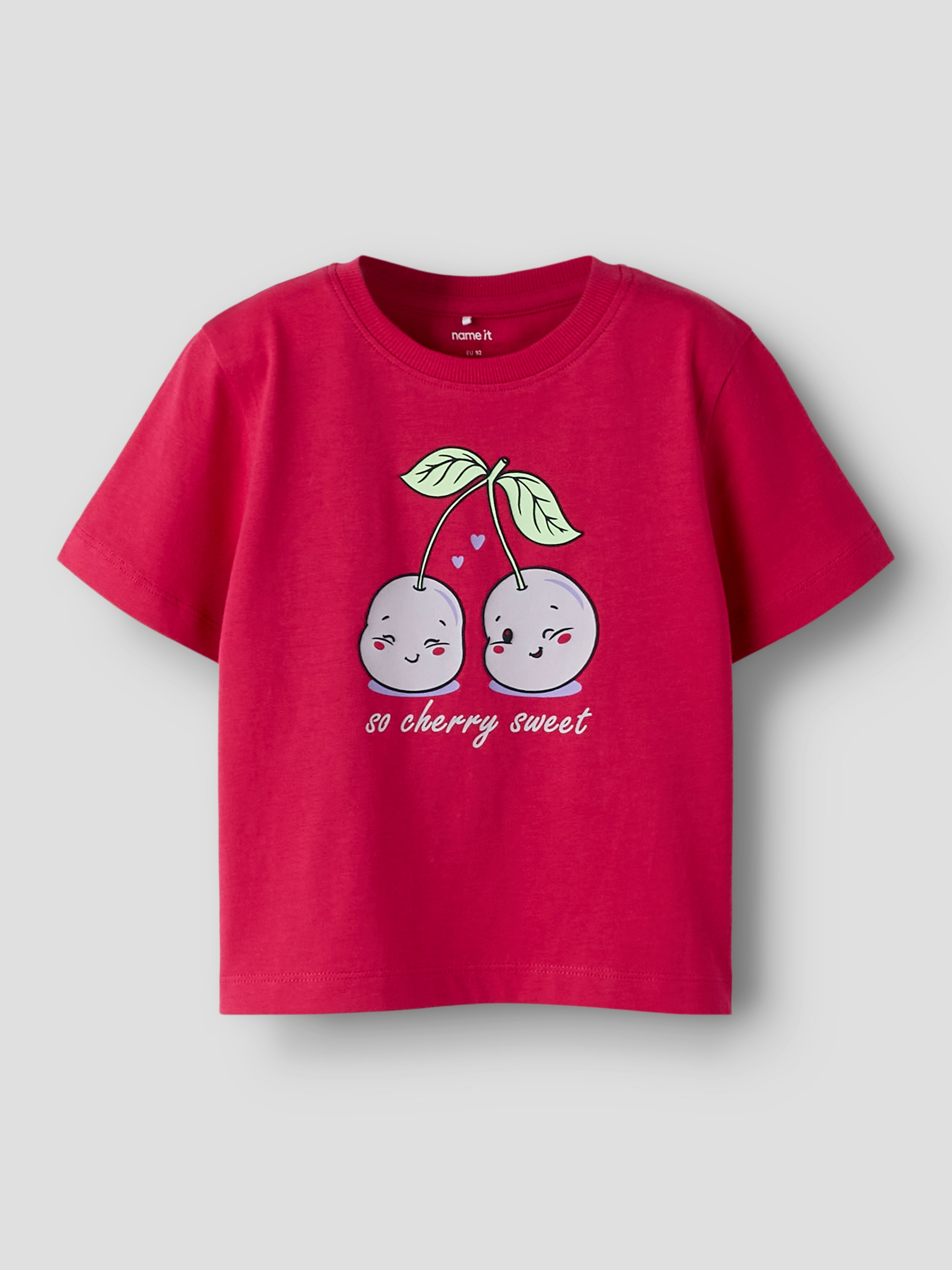 Camiseta Cherry Fucsia Mini