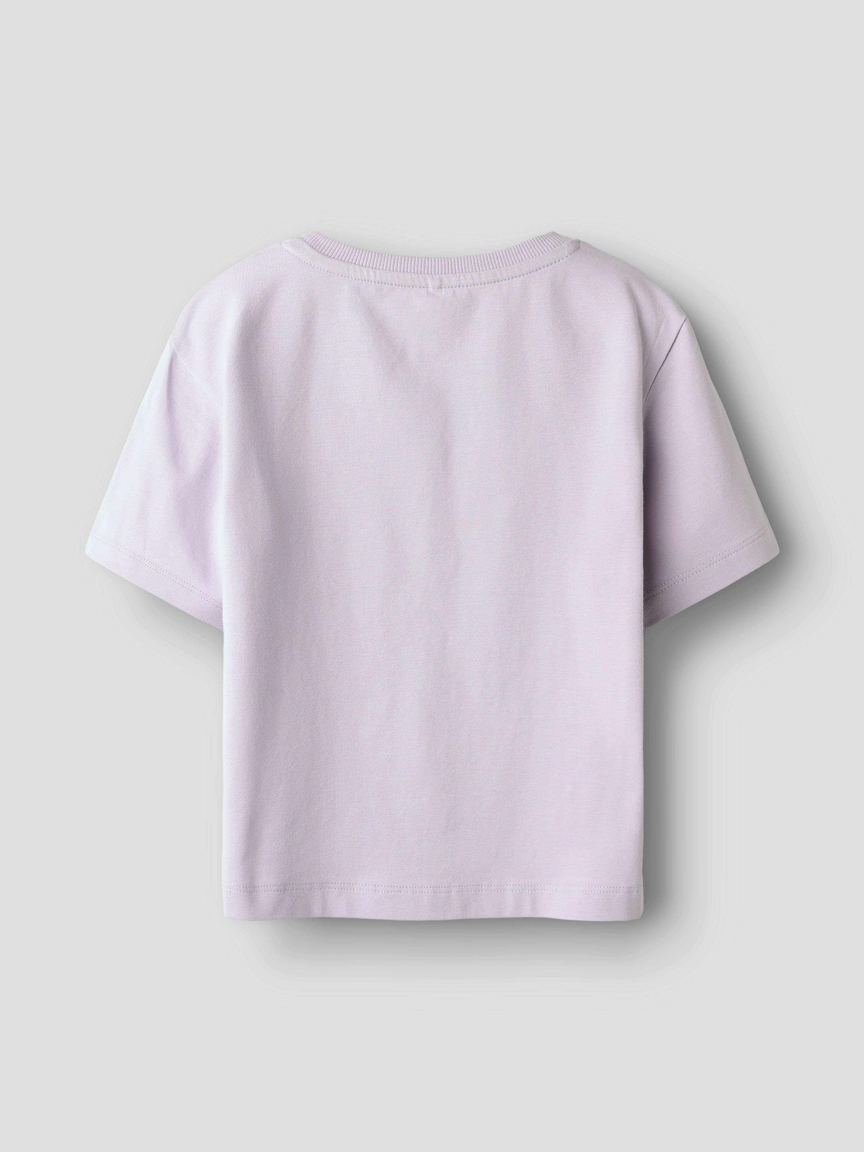 Camiseta Lila Flores Mini