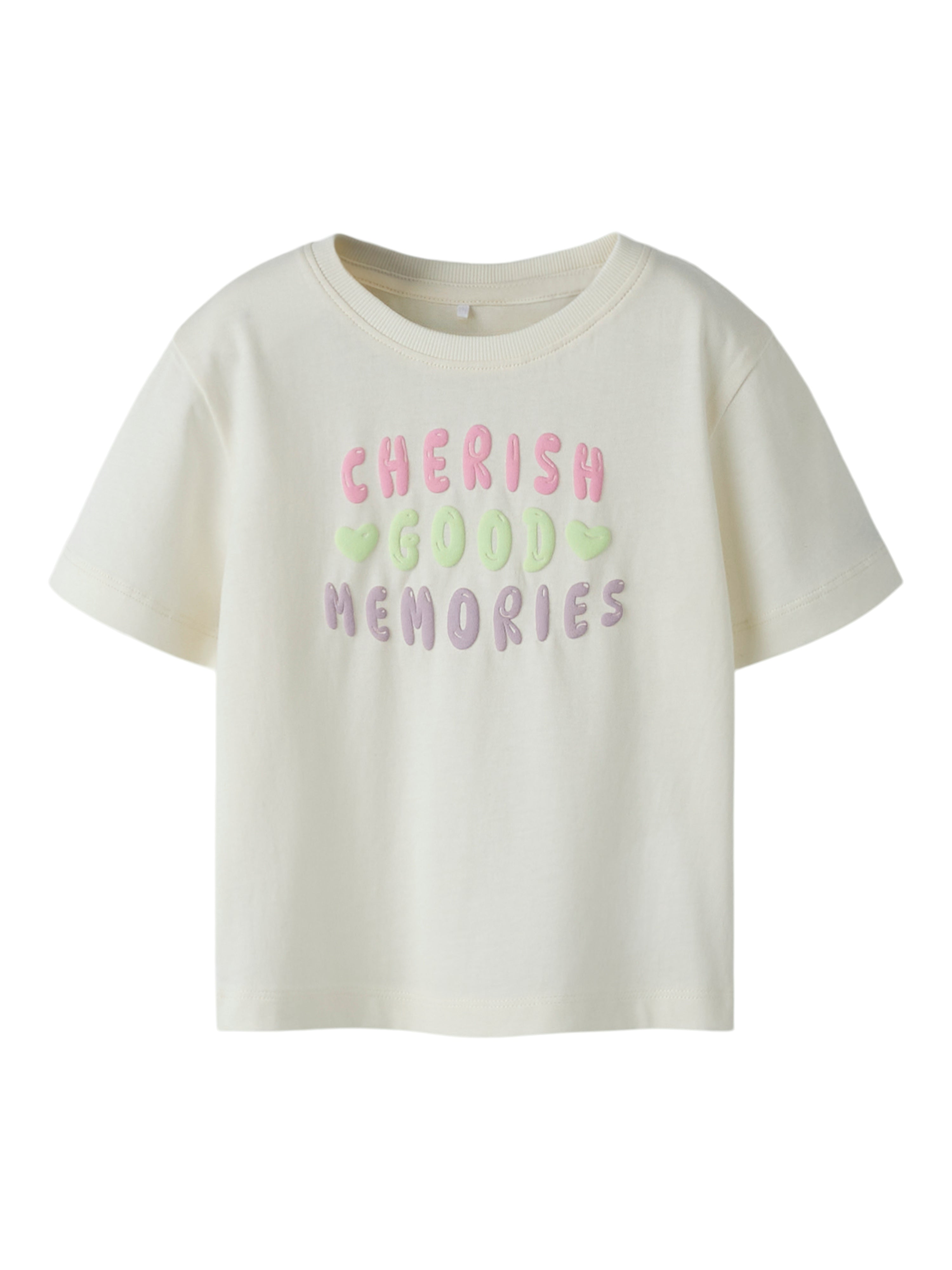 Camiseta Good Memories Crudo Mini