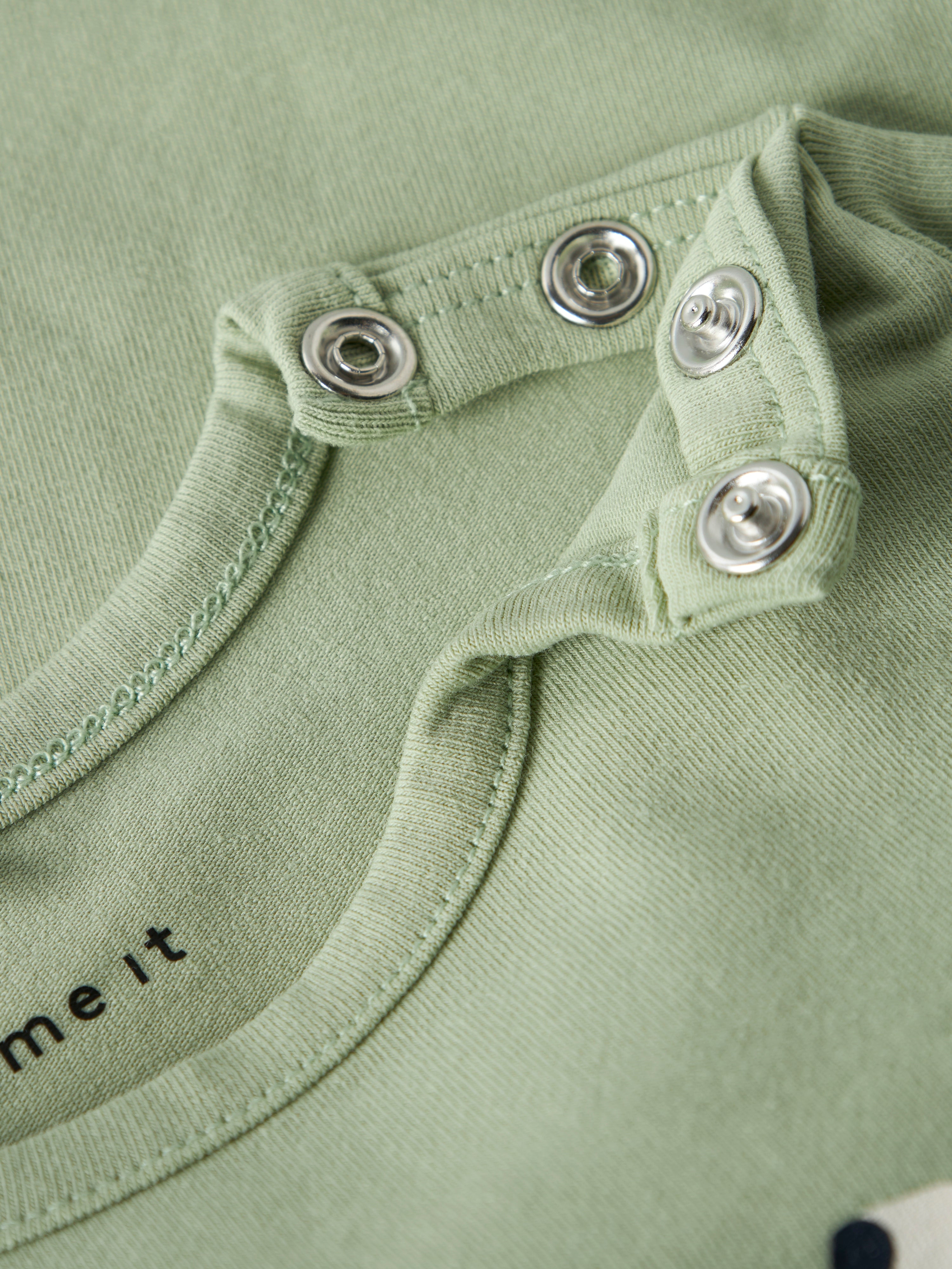 Camiseta Perritos Verde Bebé