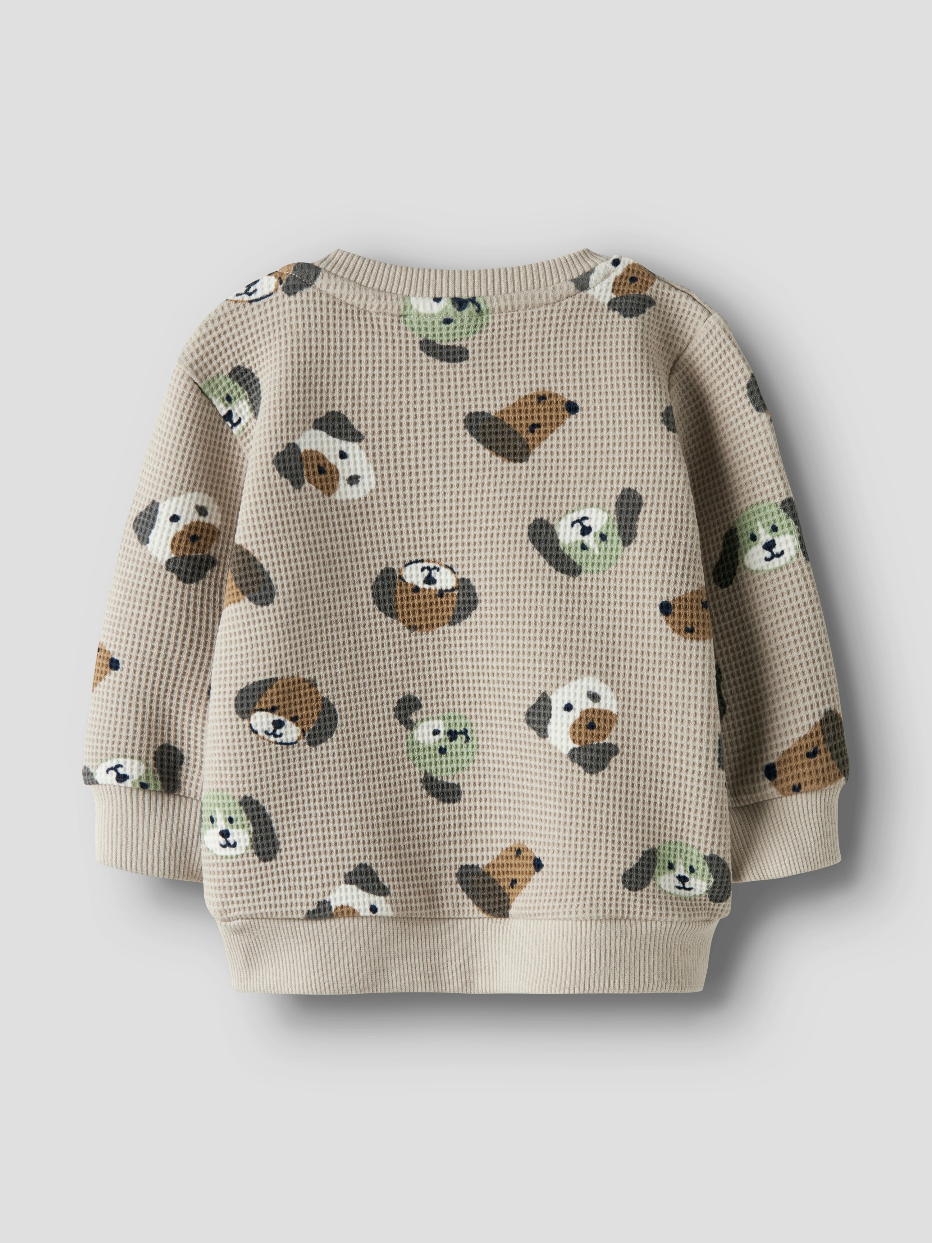 Sudadera Perritos Beige Bebé