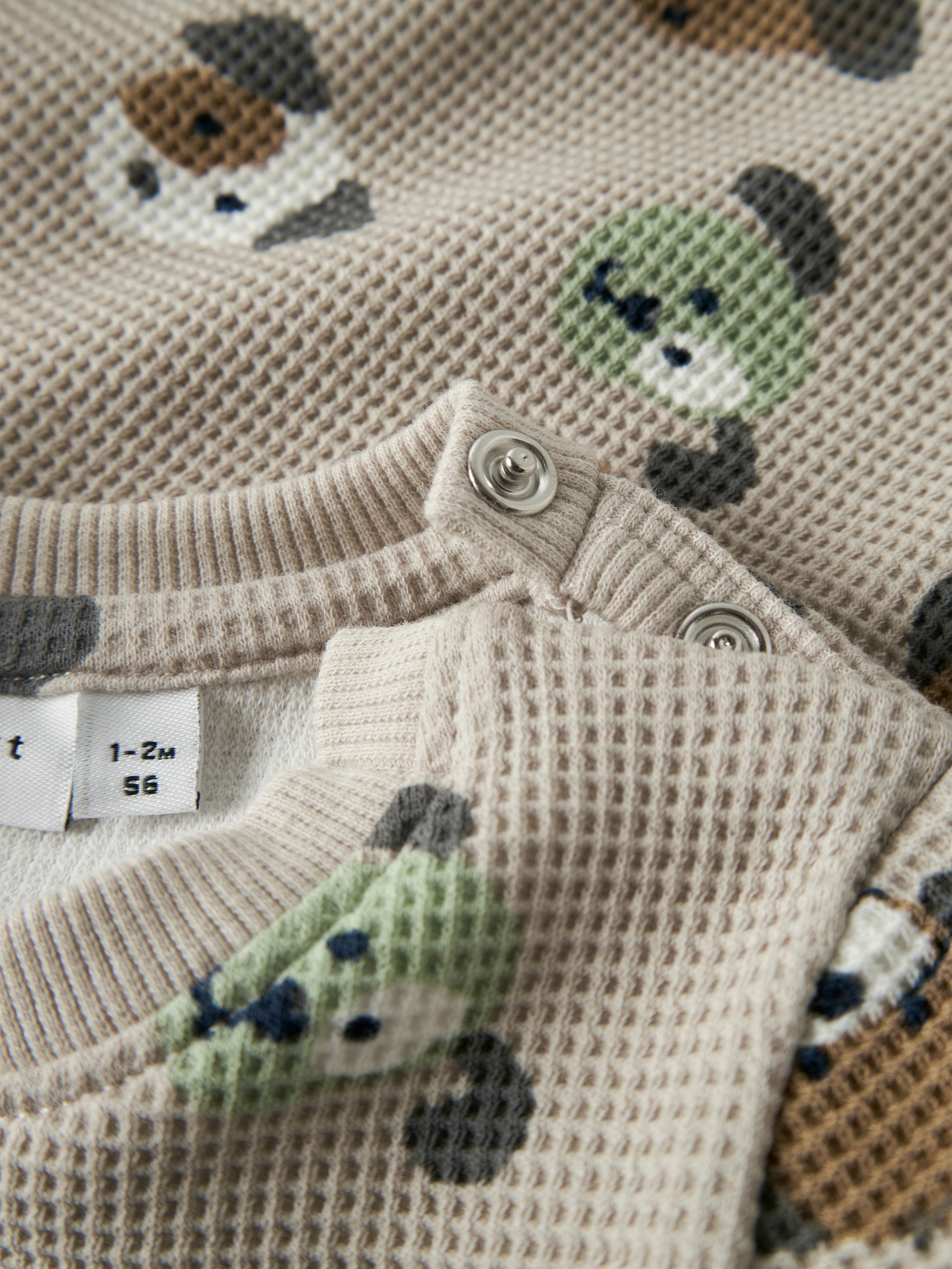Sudadera Perritos Beige Bebé