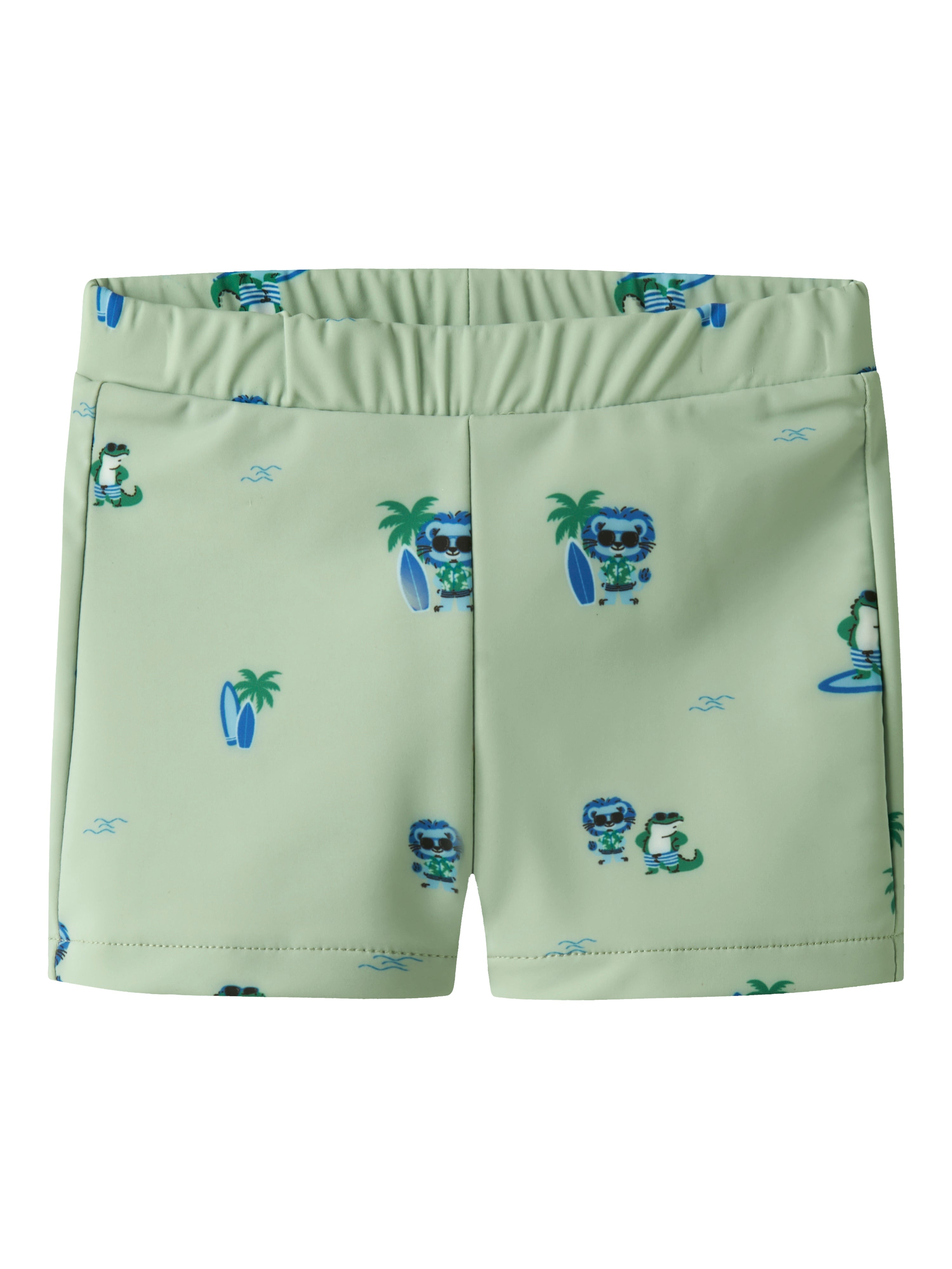 Bañador Ajustado Dino Verde