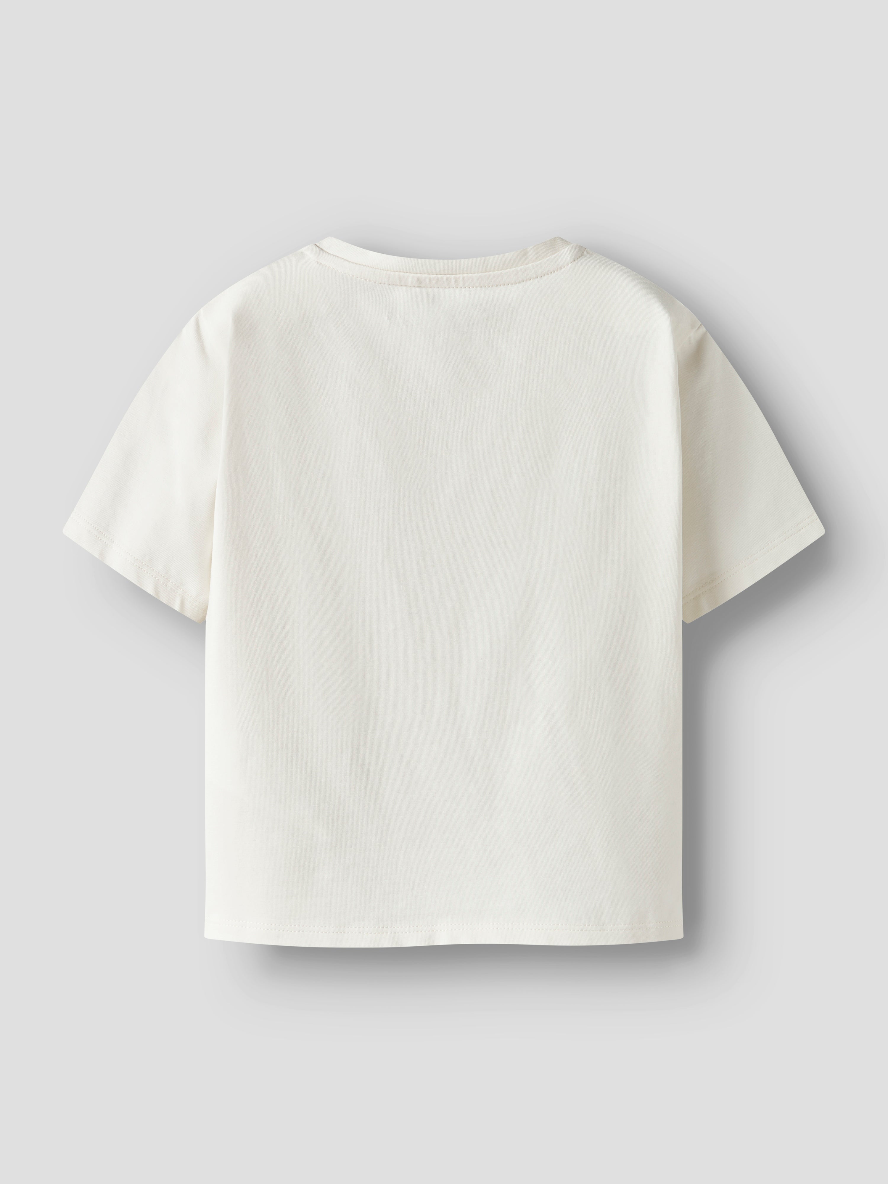 Camiseta Print Corazones Crudo Mini