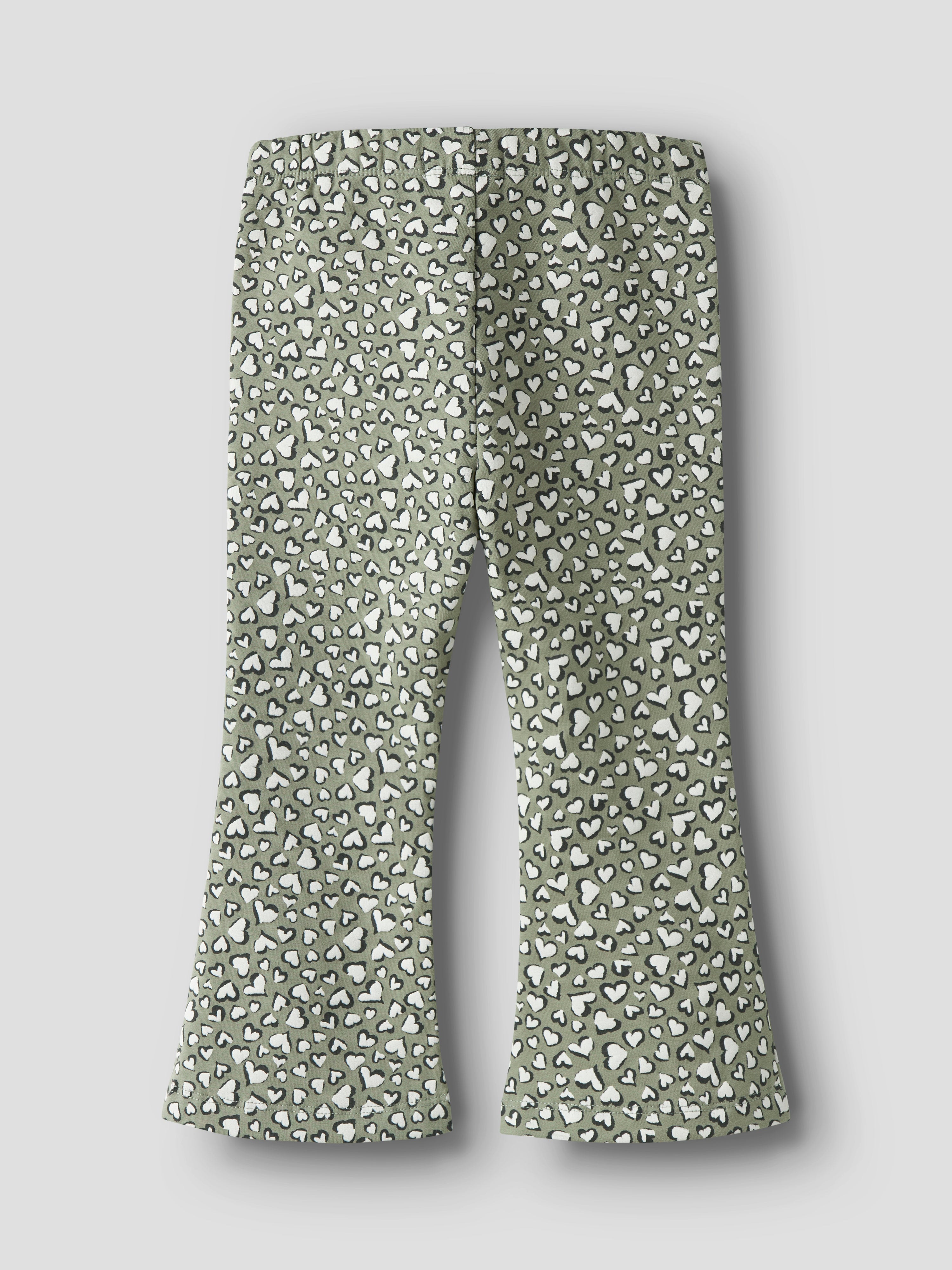 Legging Campana Corazones Verde Mini