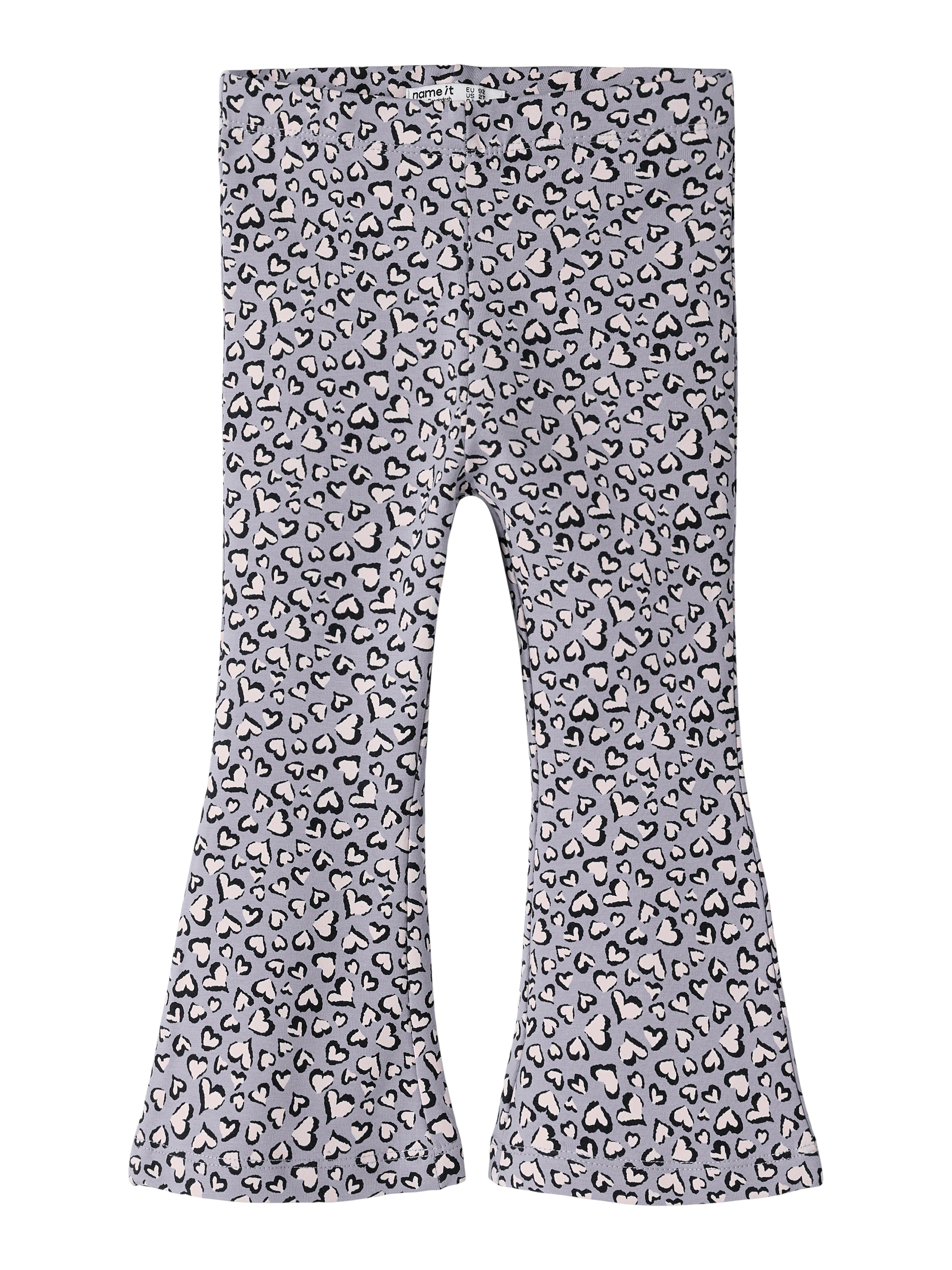 Legging Campana Corazones Lila Mini