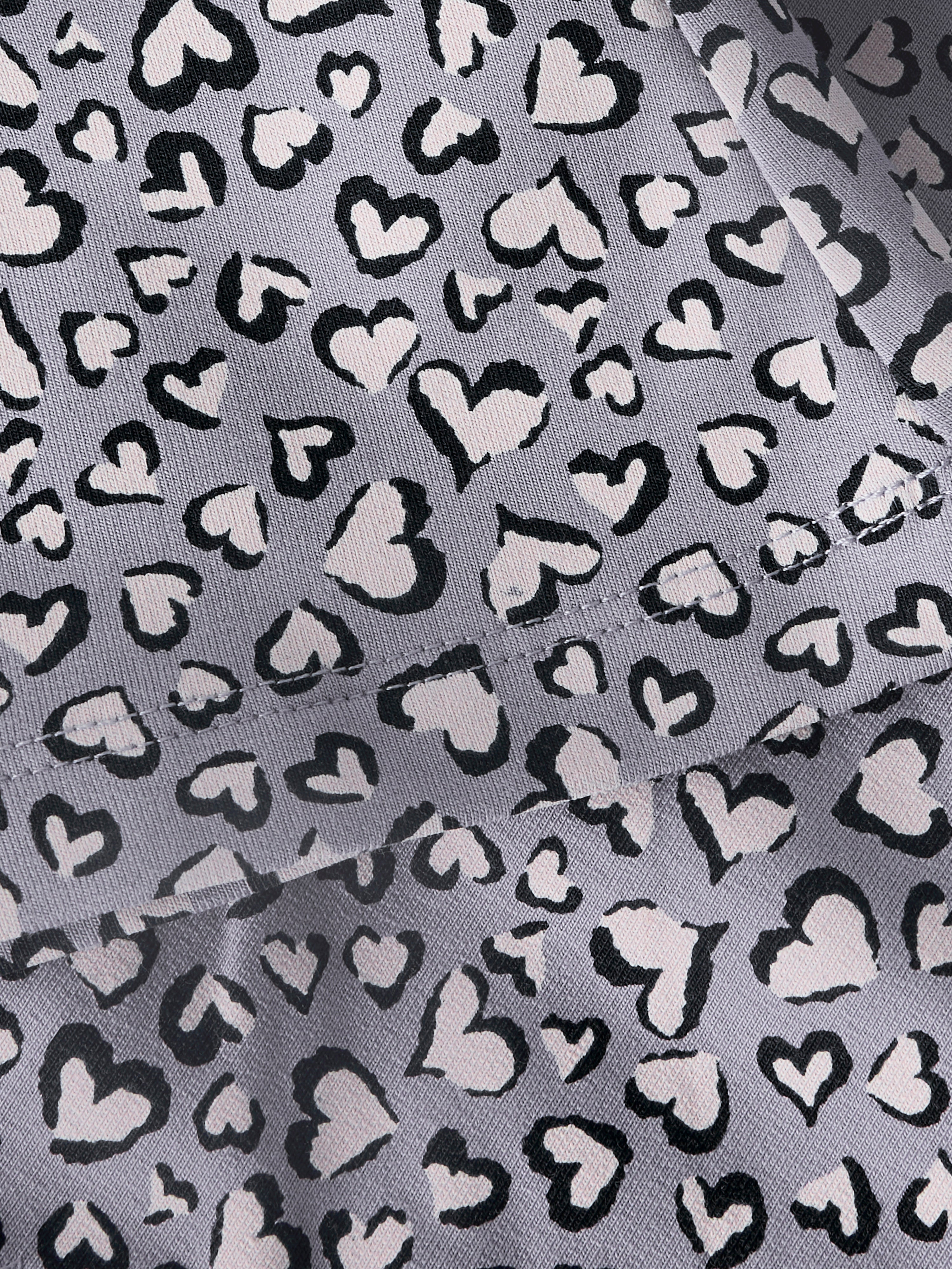 Legging Campana Corazones Lila Mini