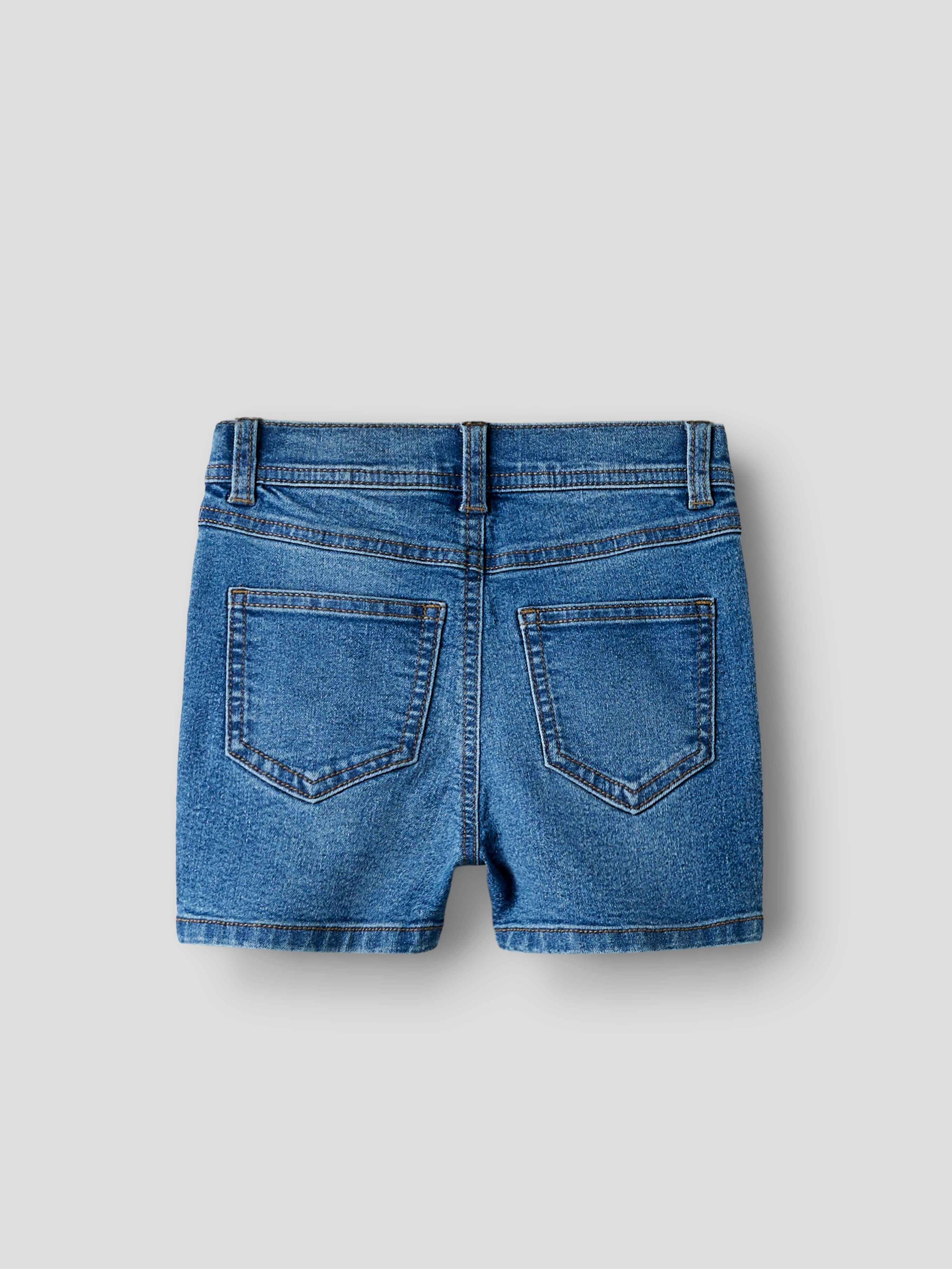 Short Denim Medium Bue Mini