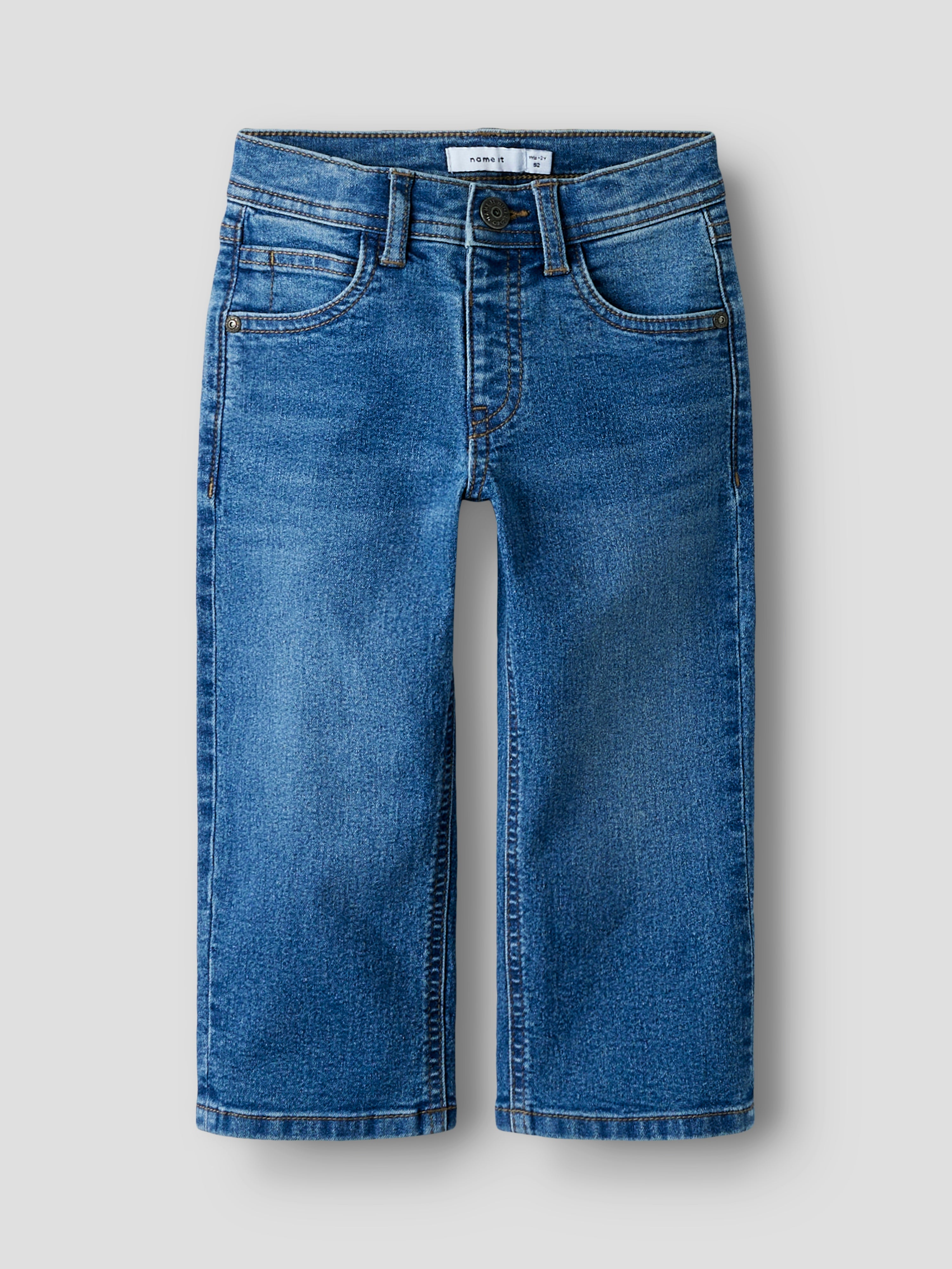 Jeans Recto Medium Blue Mini