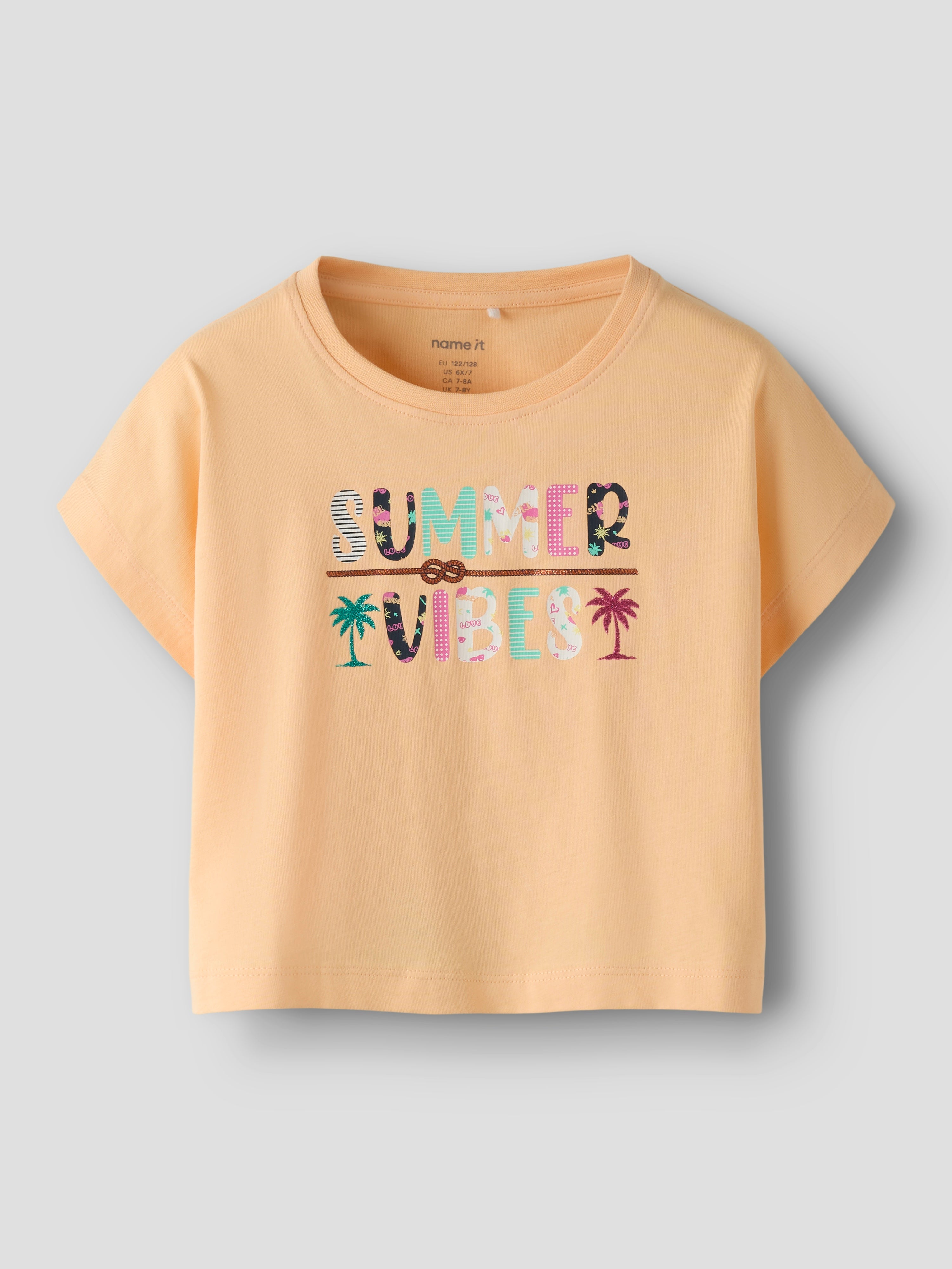 Camiseta Summer Peach Crop