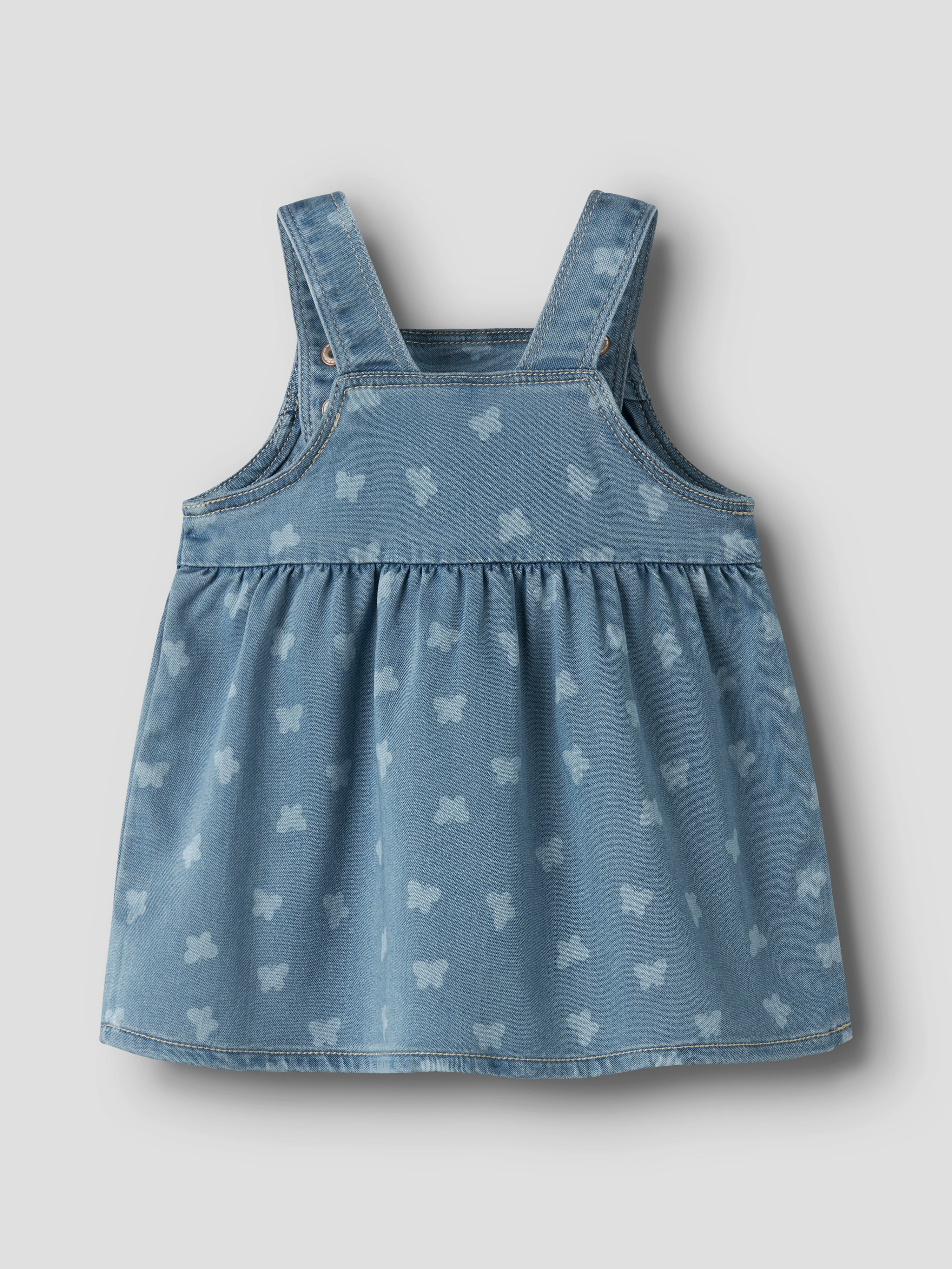 Vestido Denim Mariposas Bebé