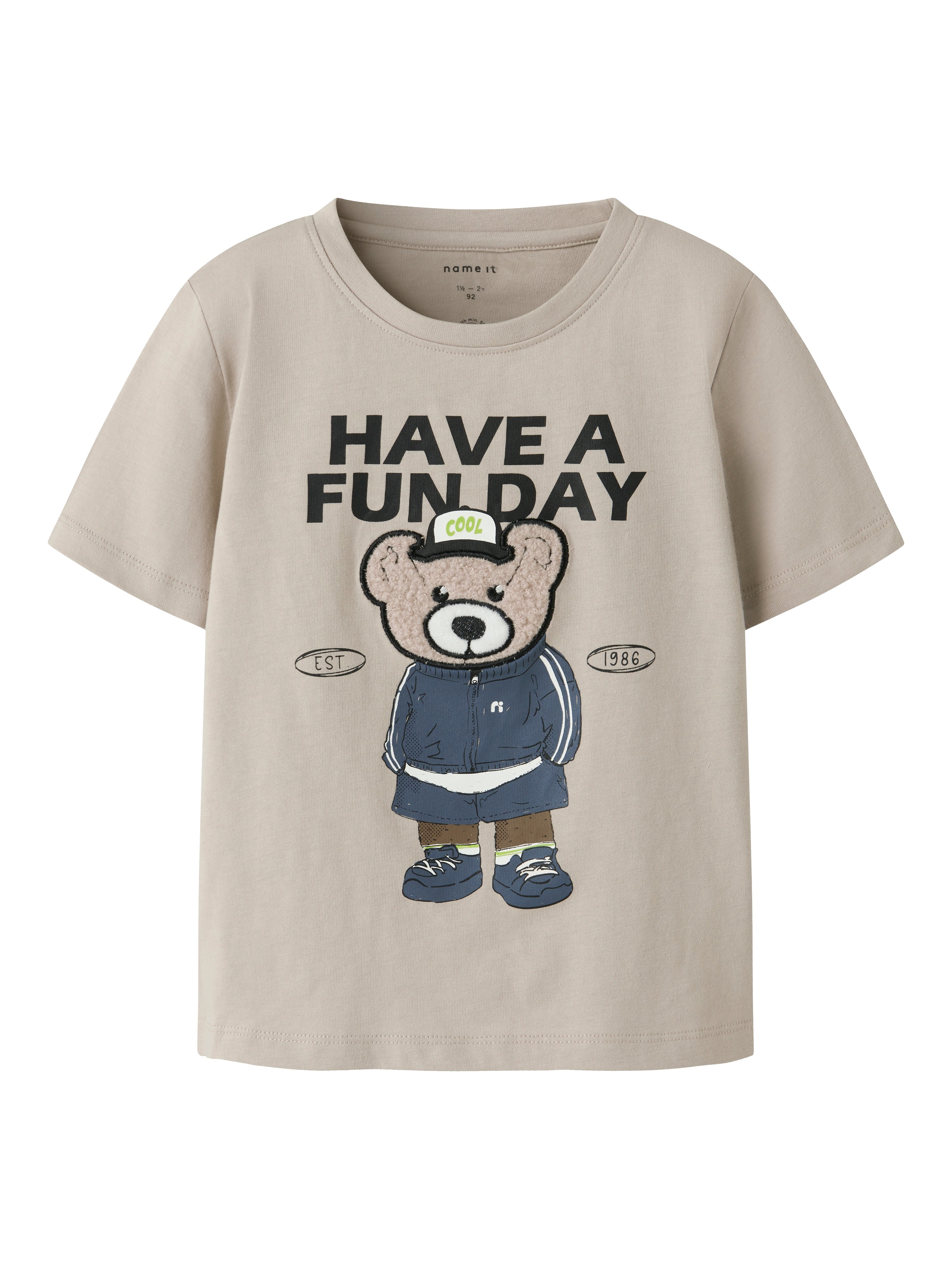 Camiseta Bear Cool Beige