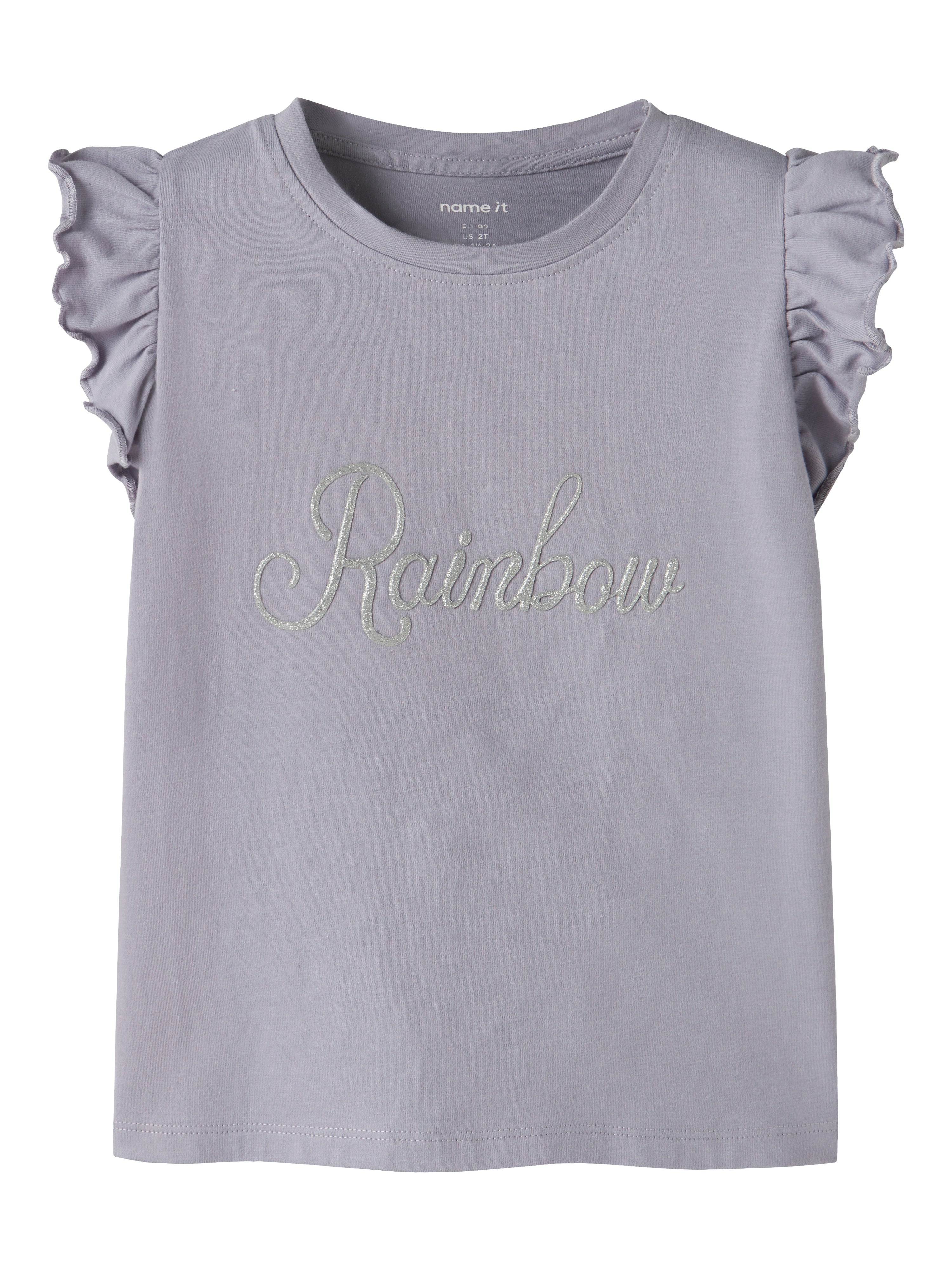 Camiseta Rainbow Volantes Lila