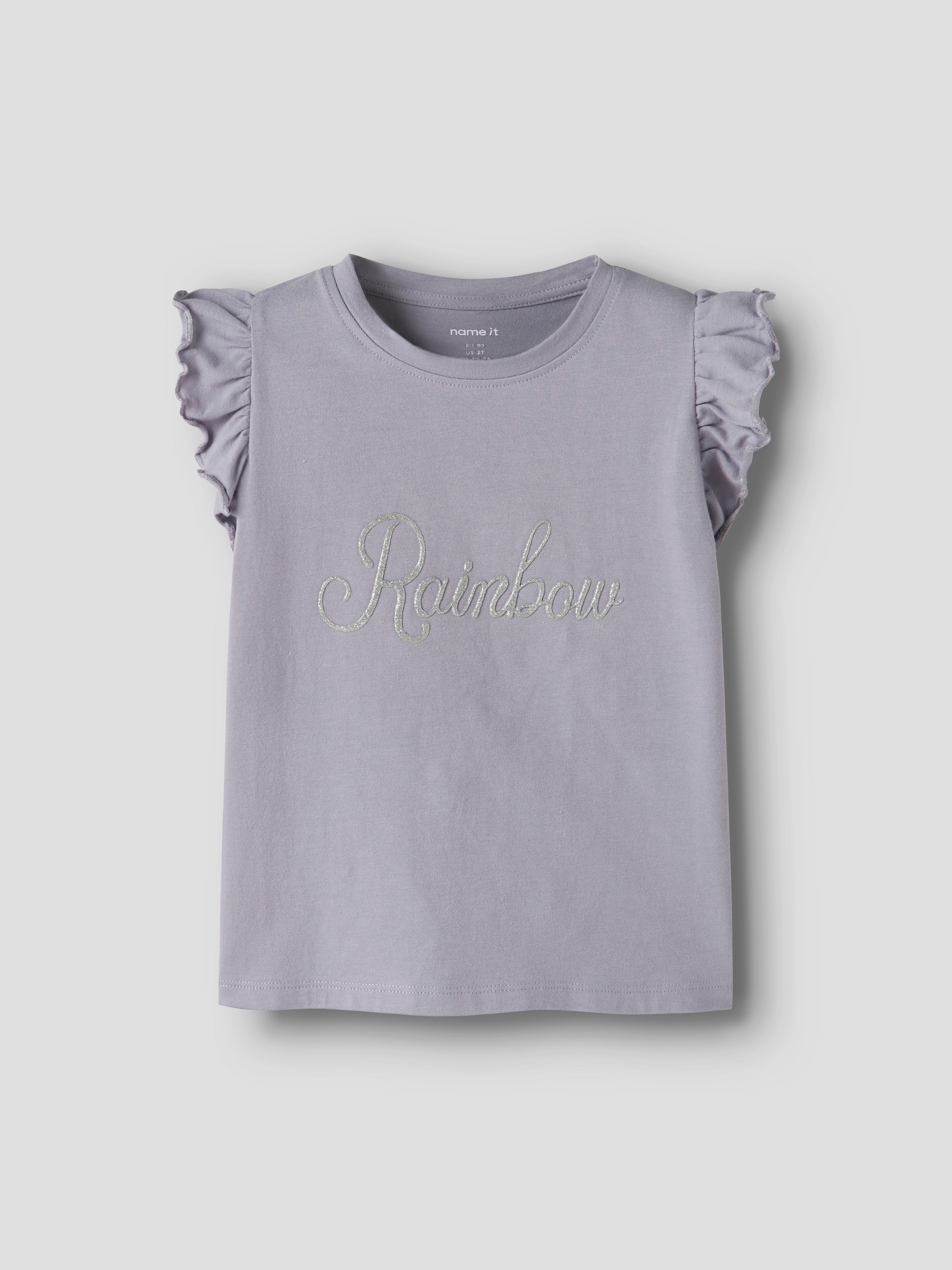 Camiseta Rainbow Volantes Lila