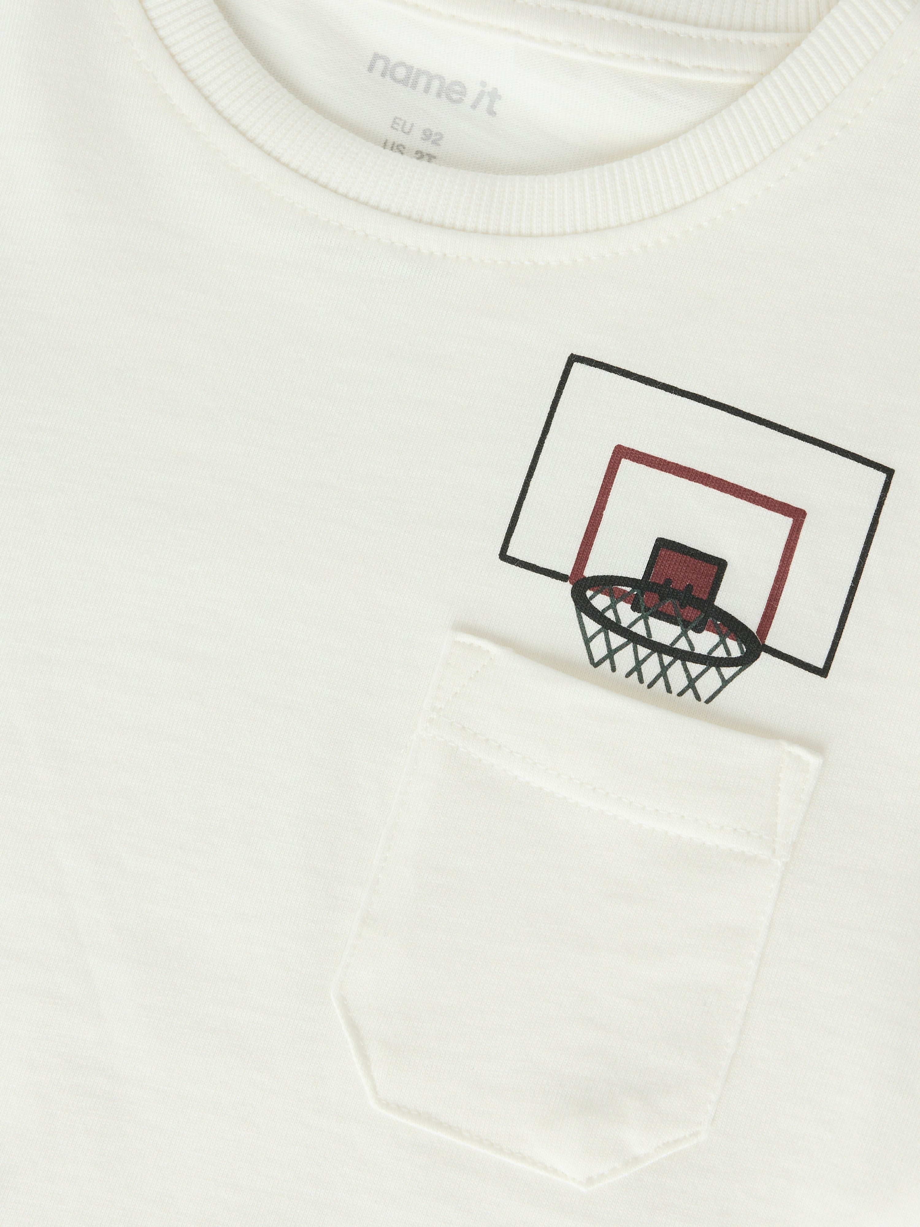 Camiseta Dino Basket Blanca Mini