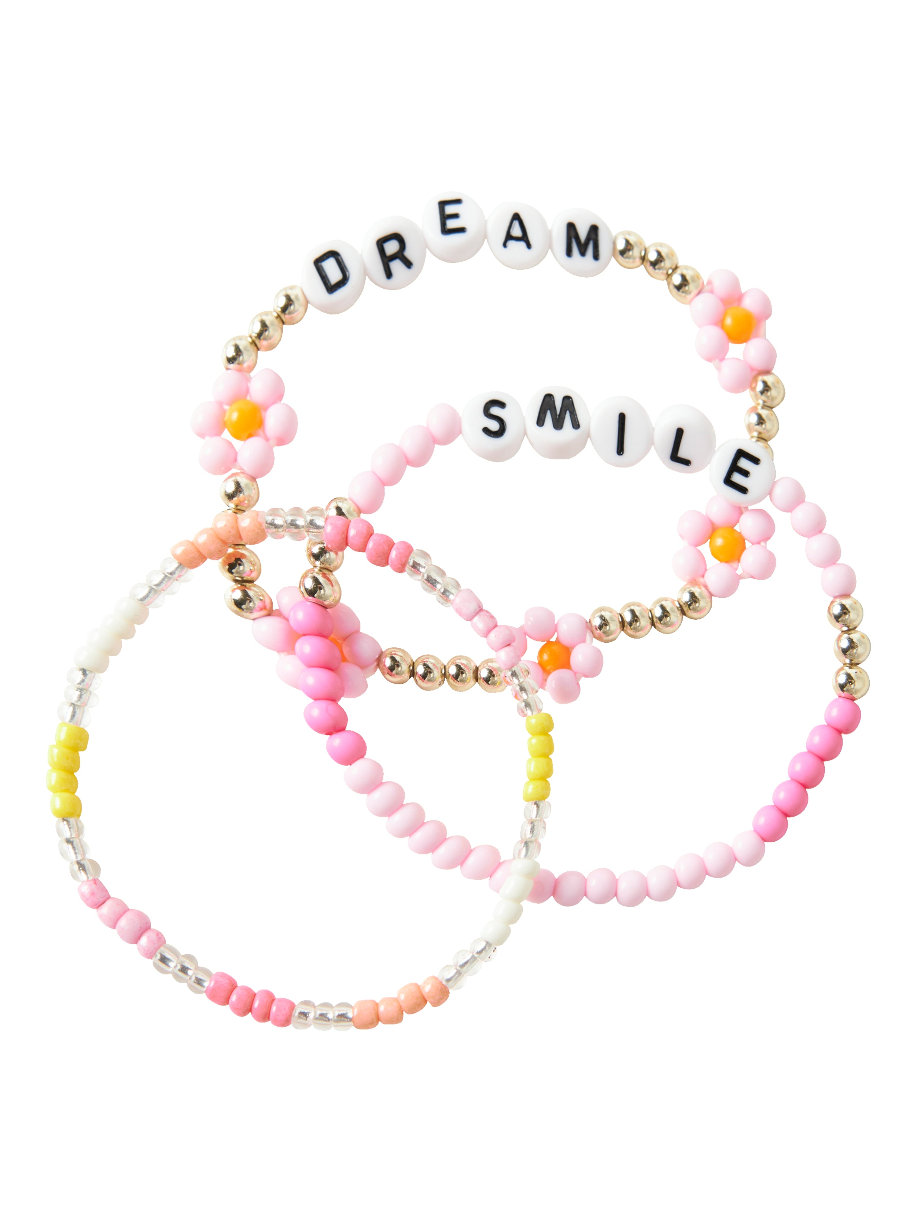 Pack 3 Pulseras Rosa