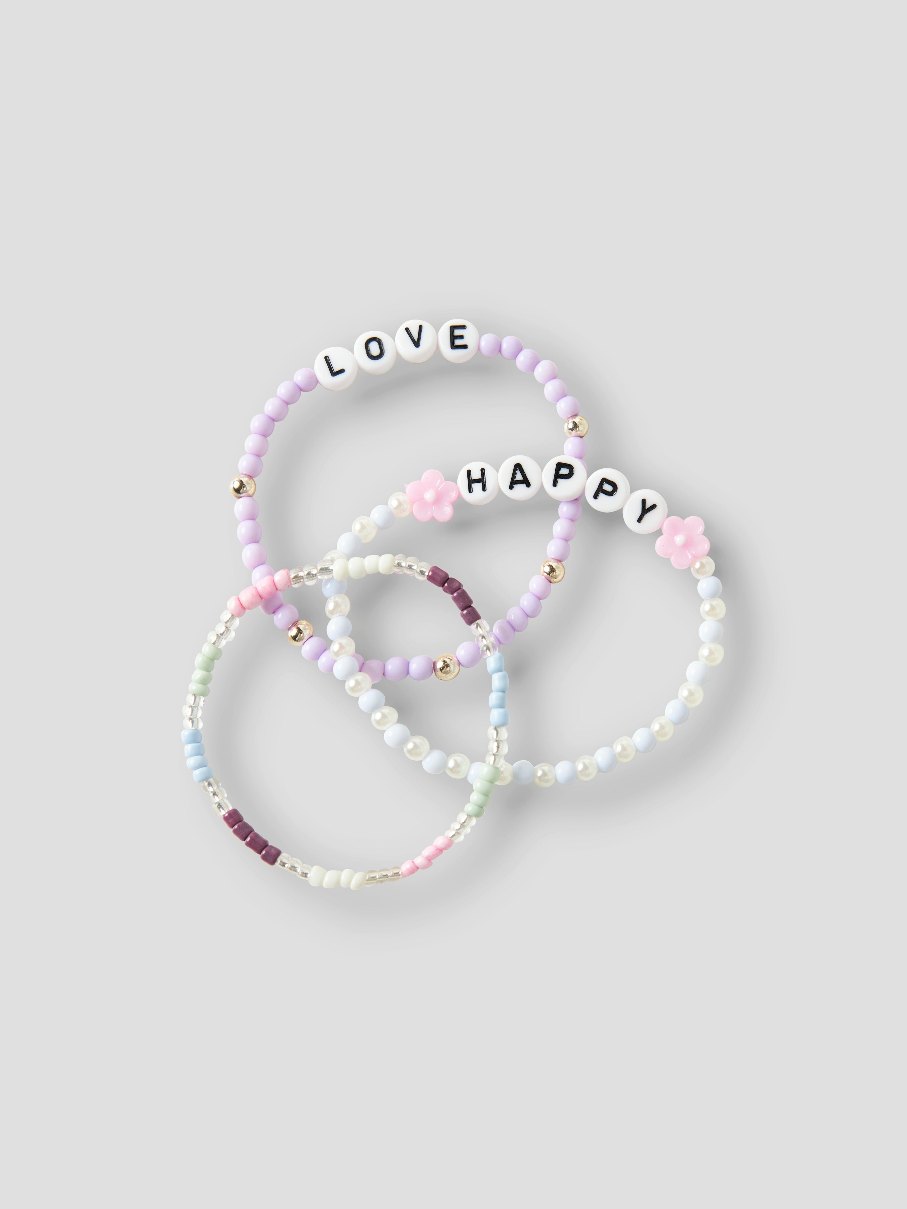 Pack 3 Pulseras Lila