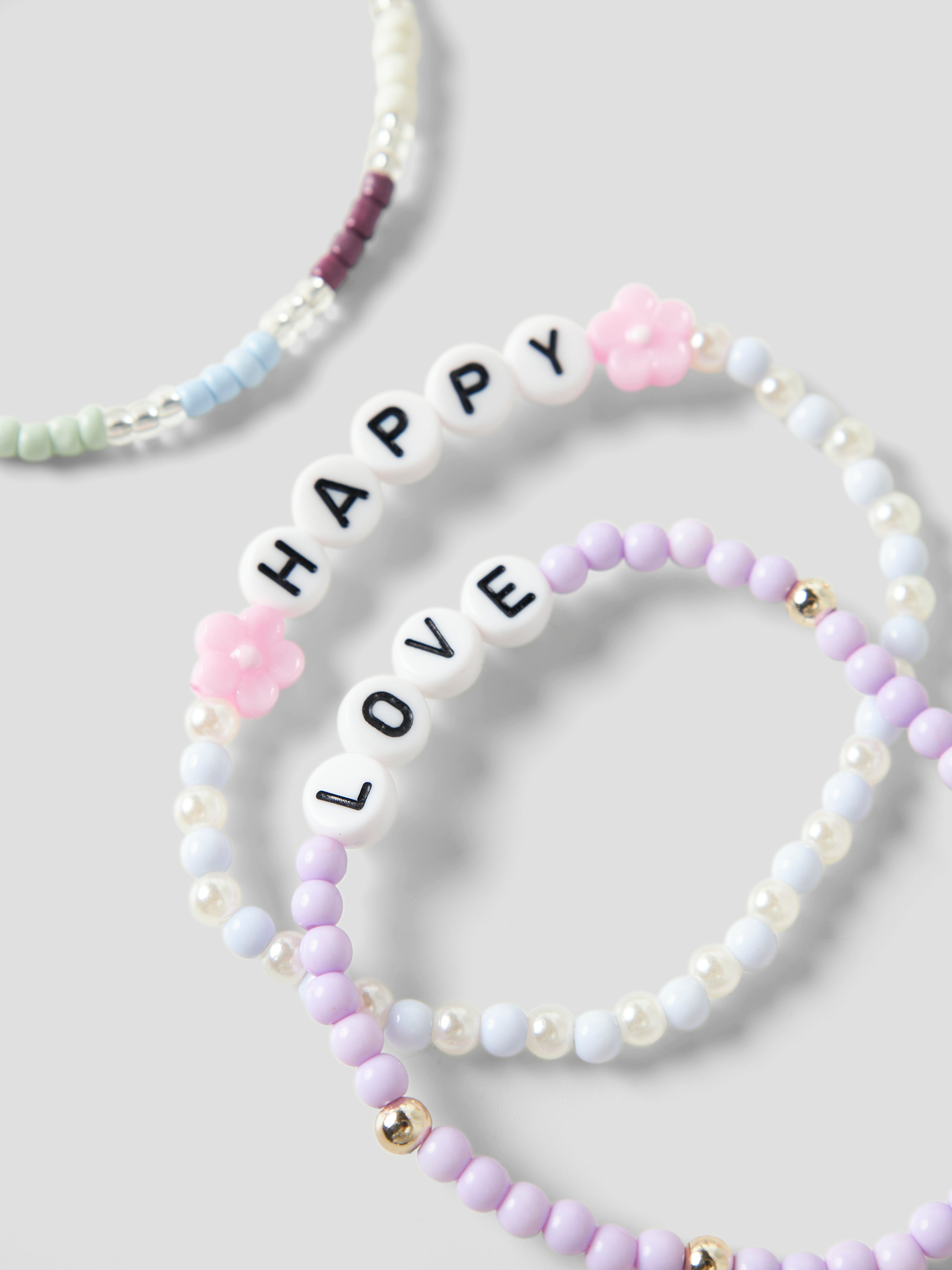 Pack 3 Pulseras Lila