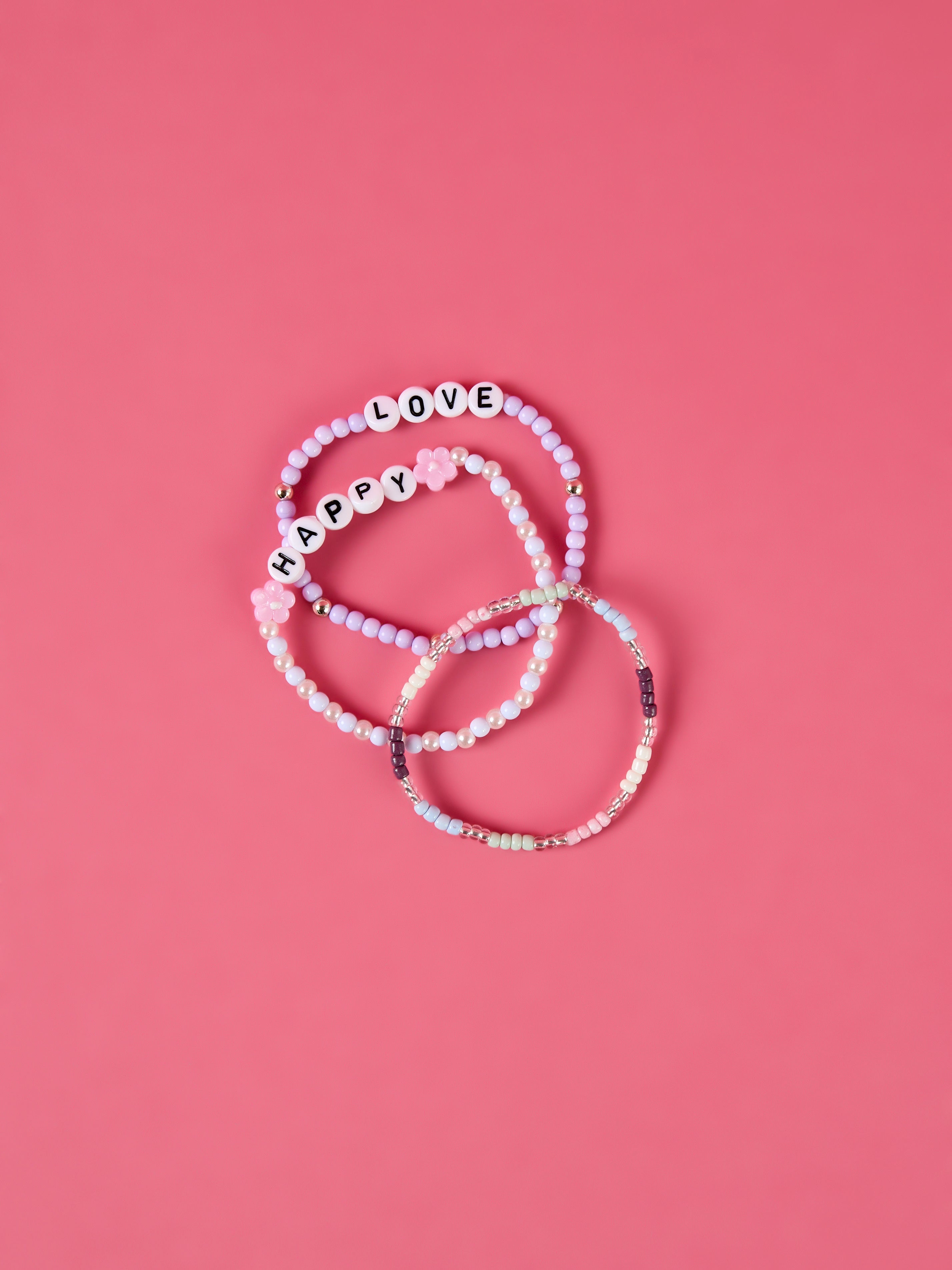 Pack 3 Pulseras Lila