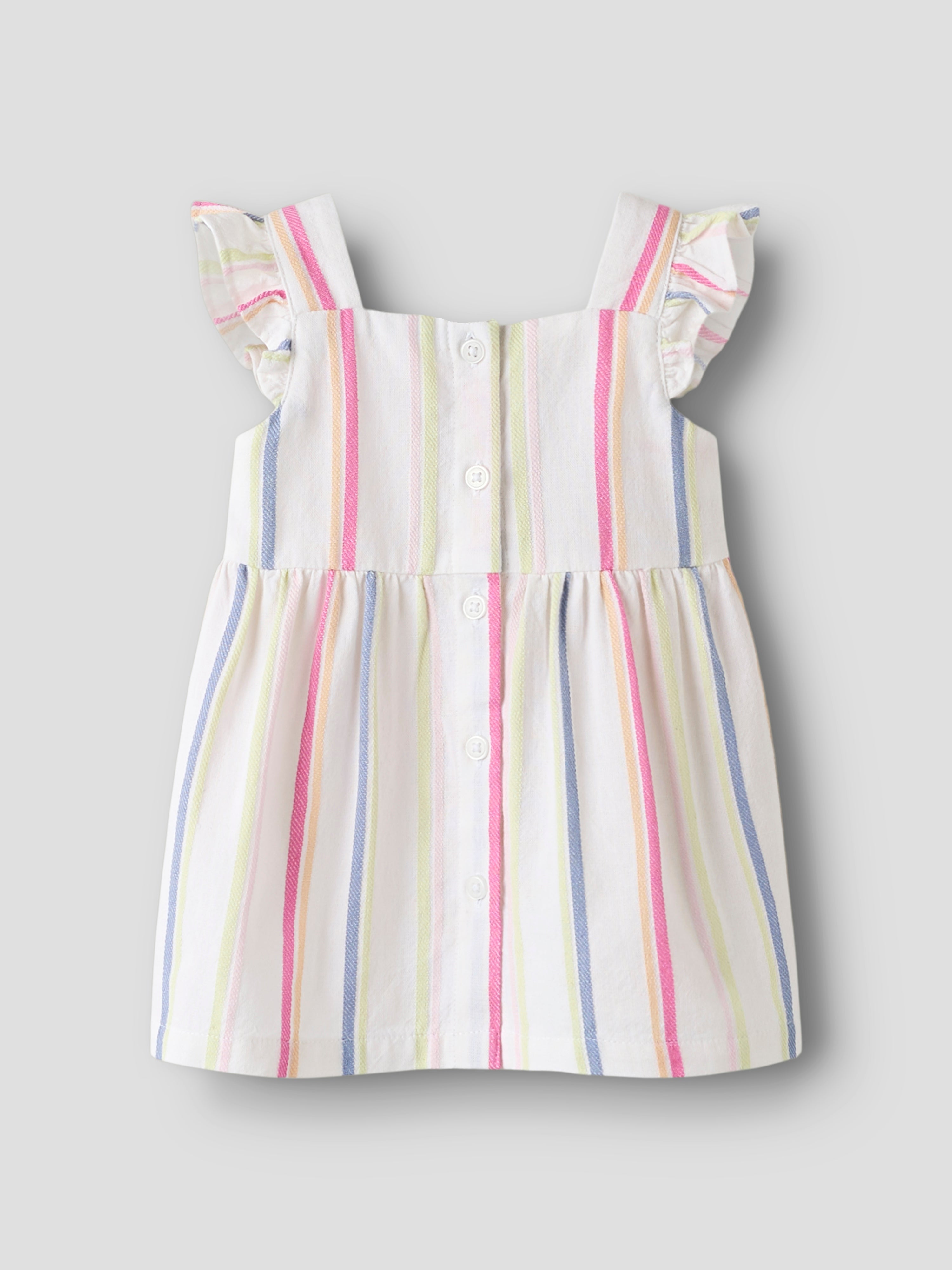 Vestido Rayas Colores Bebé