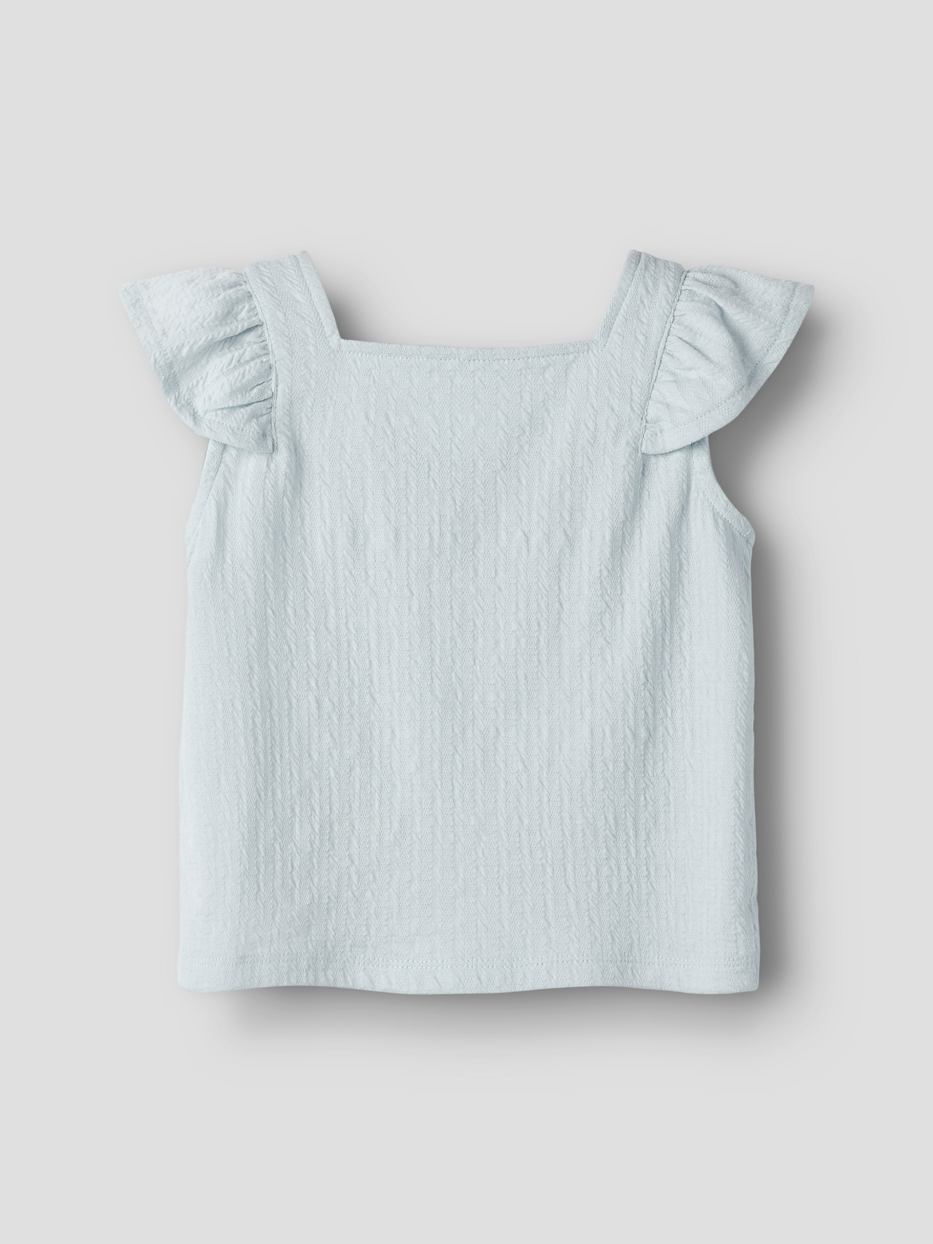 Blusa Volantes Blue Mini